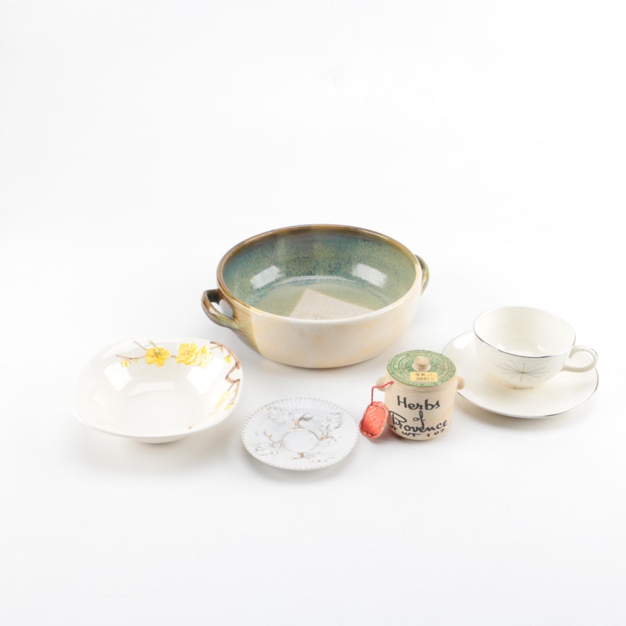 Vintage Ceramic and Porcelain Tableware