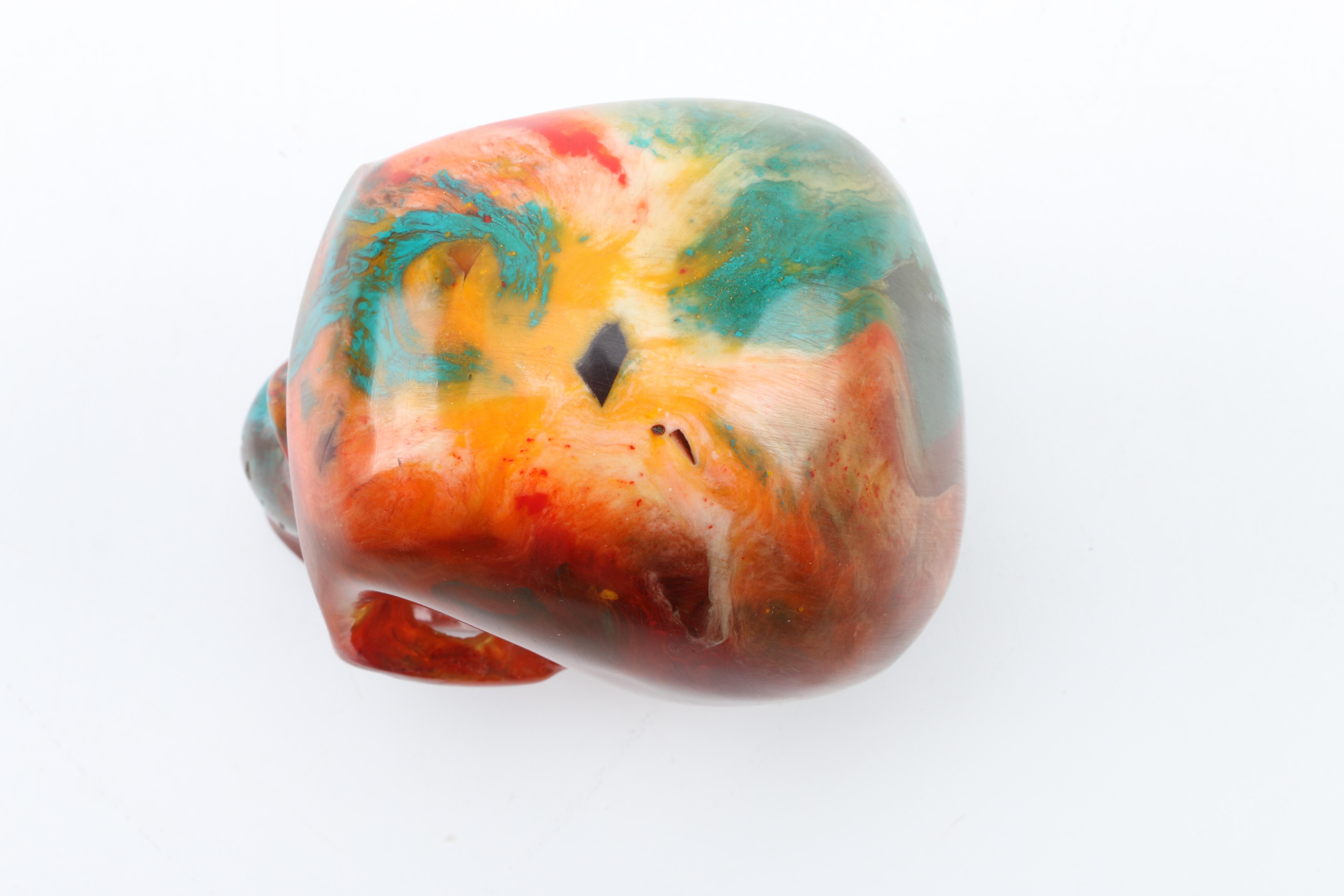 Small Resin Decorative Human Skull