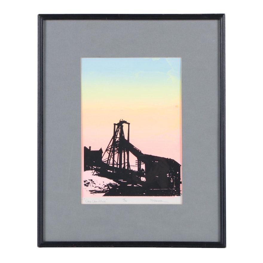 McFarland Limited Edition Serigraph on Paper "Once Upon a Mine"