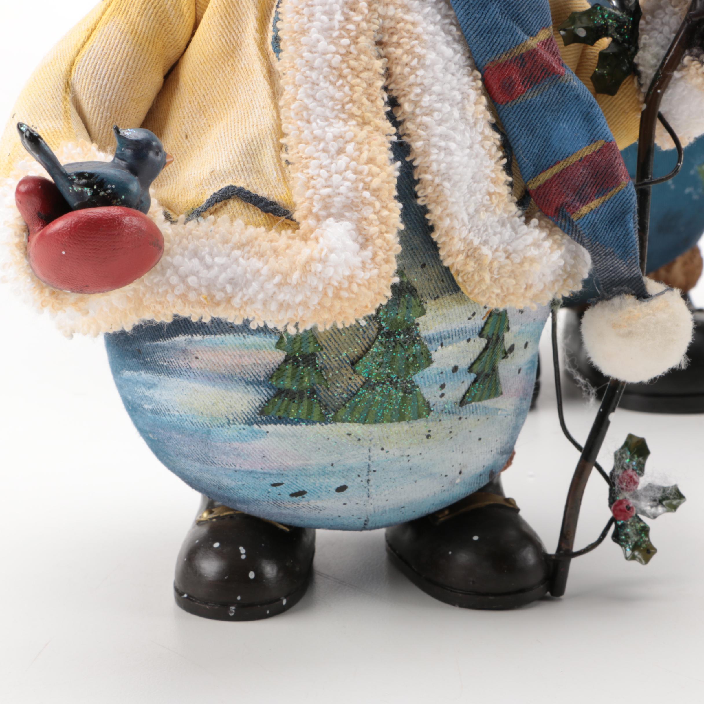 Grandeur Noel 2003 Christmas Moose Family Set