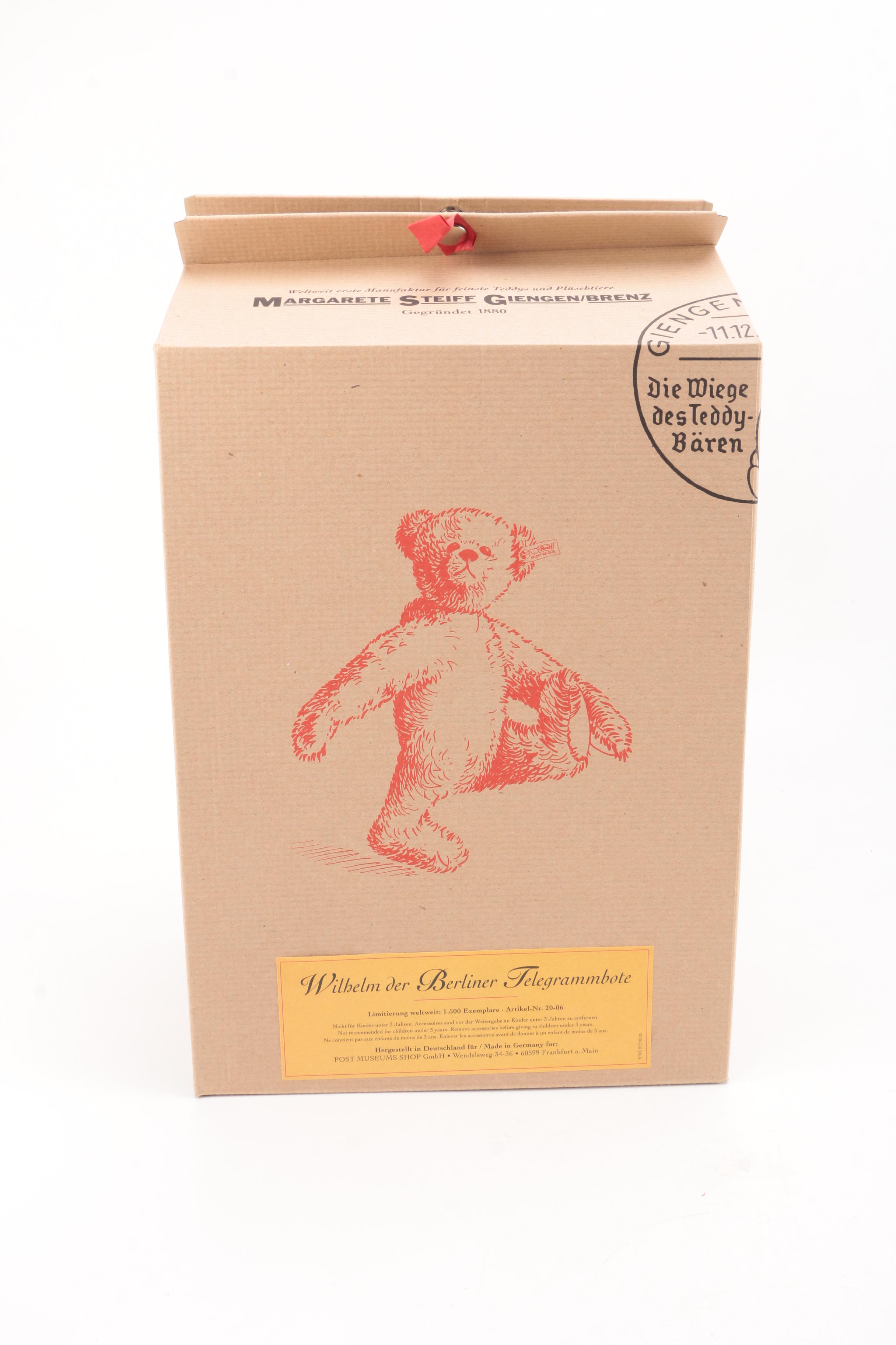 Steiff Telegram Bear