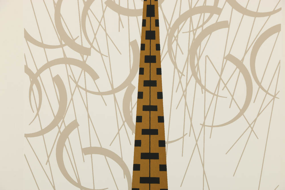 Charley Harper Serigraph "Phancy Pheathers"