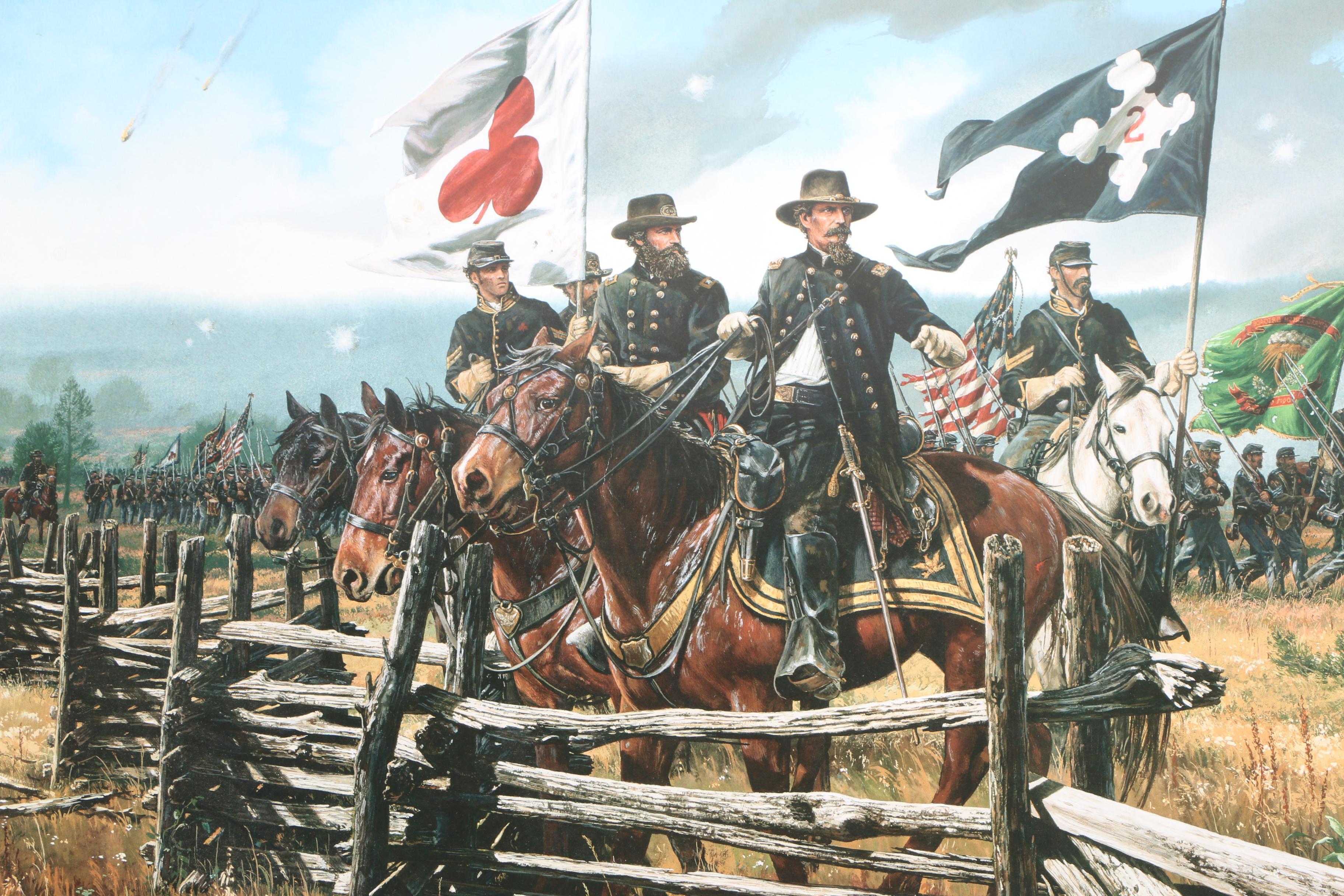 John Paul Strain and Larry Dyke Offset Lithographs