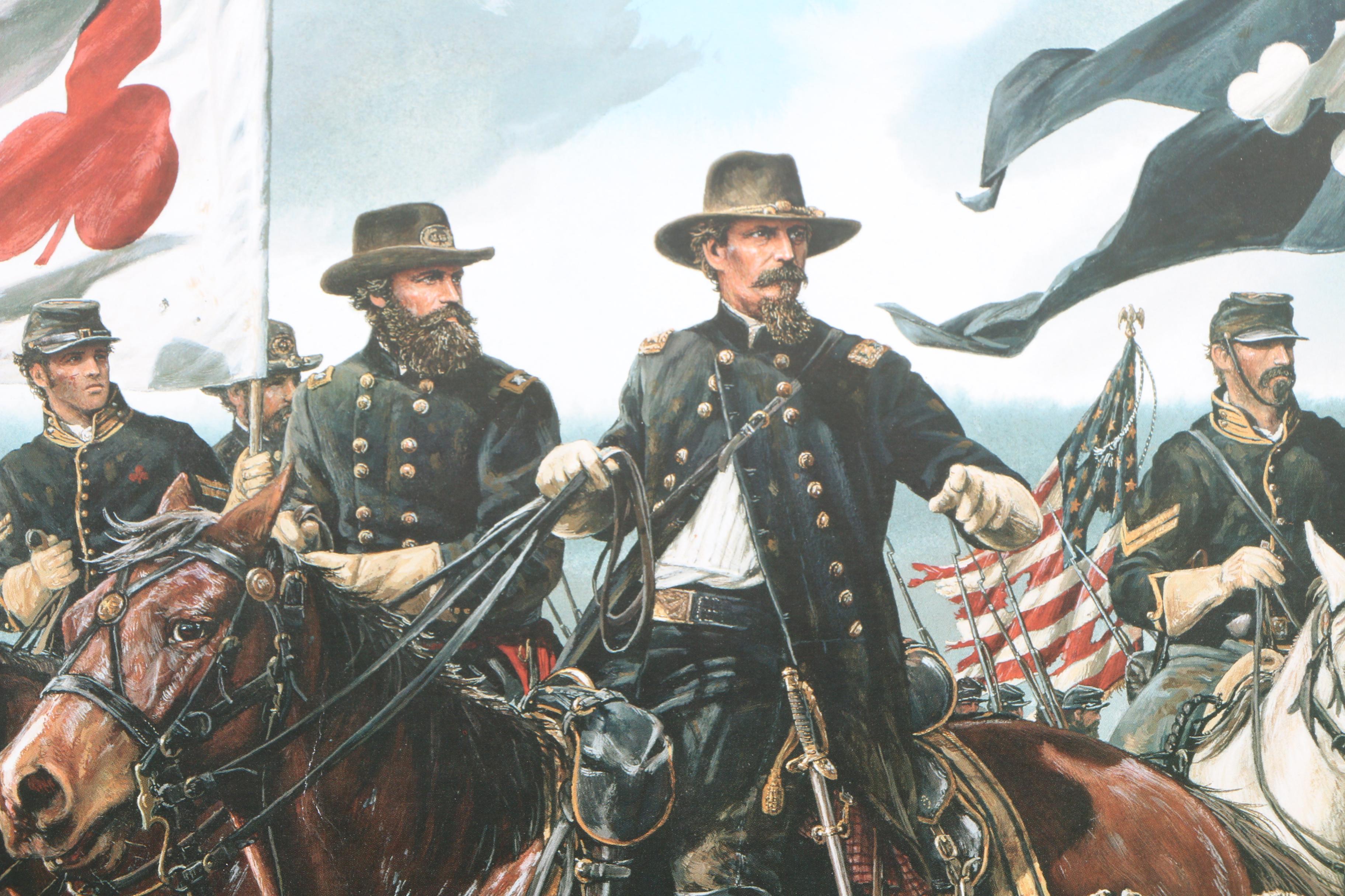 John Paul Strain and Larry Dyke Offset Lithographs