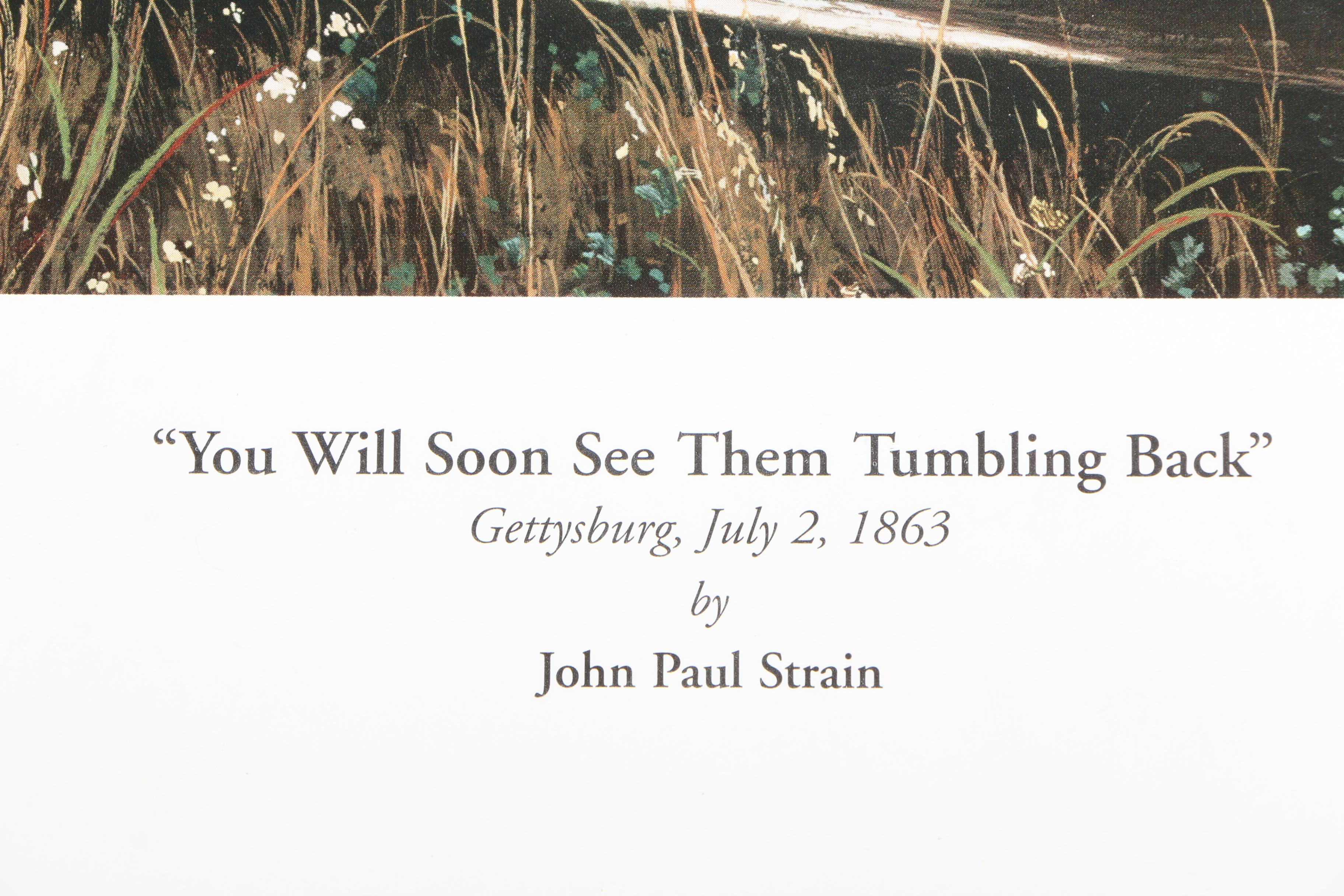 John Paul Strain and Larry Dyke Offset Lithographs