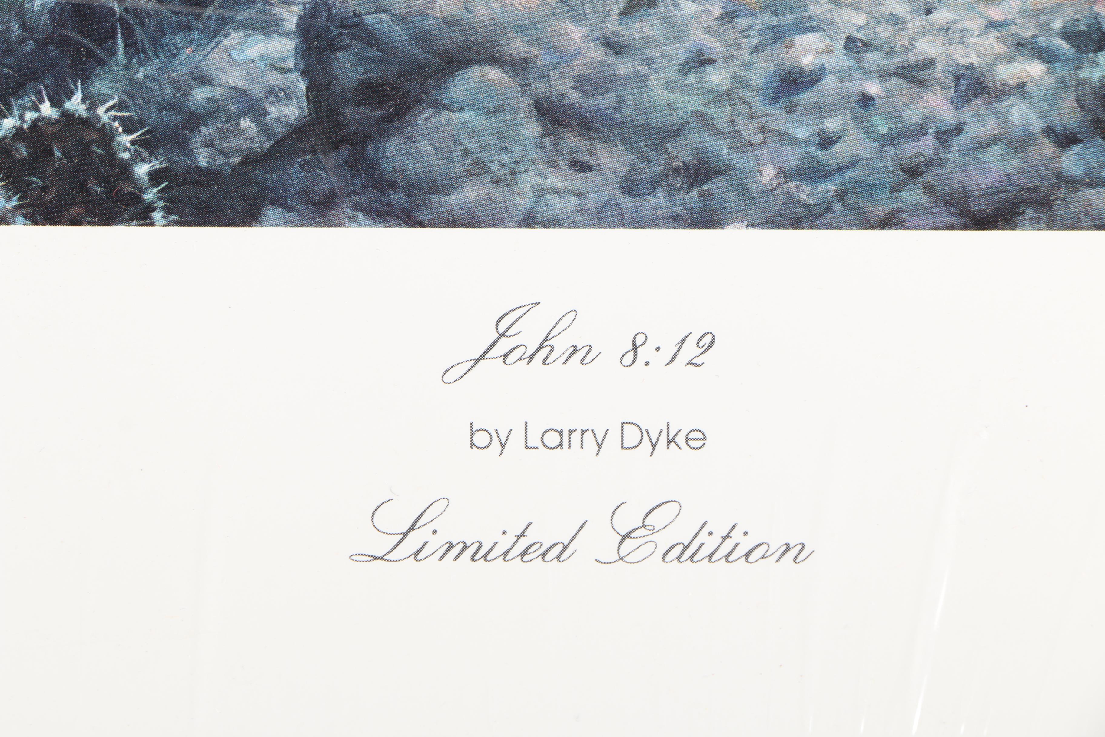 John Paul Strain and Larry Dyke Offset Lithographs