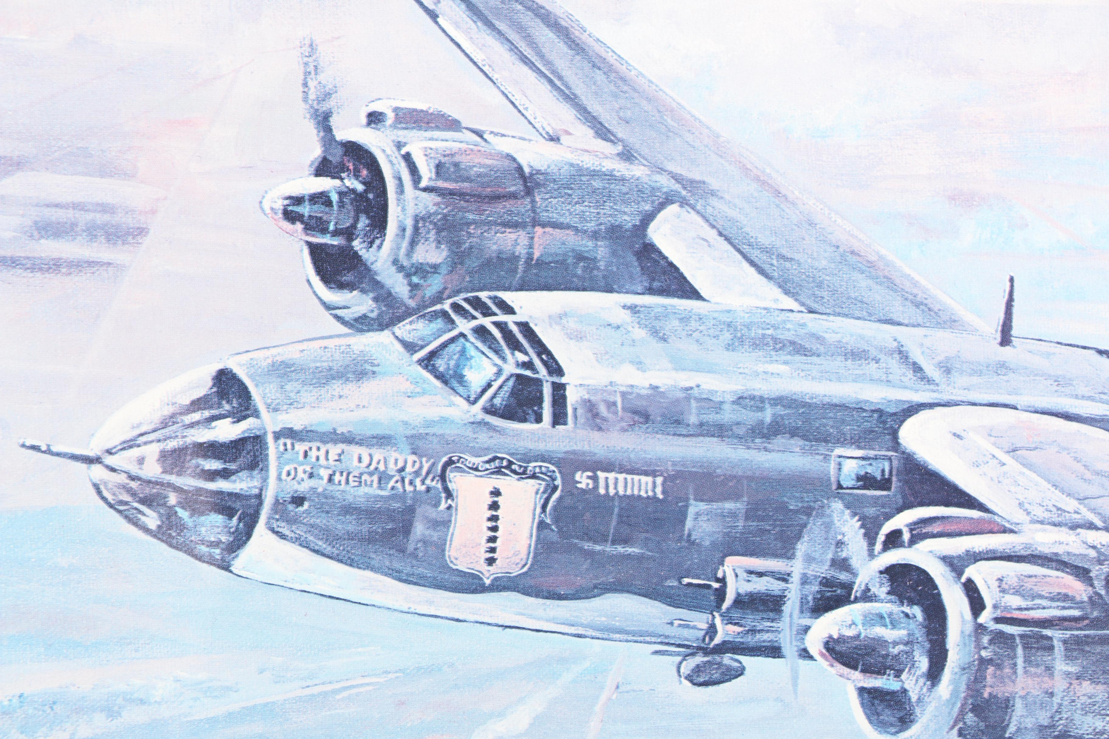 Tom J. Dooley Artist's Proof Offset Lithograph Aviation Scene