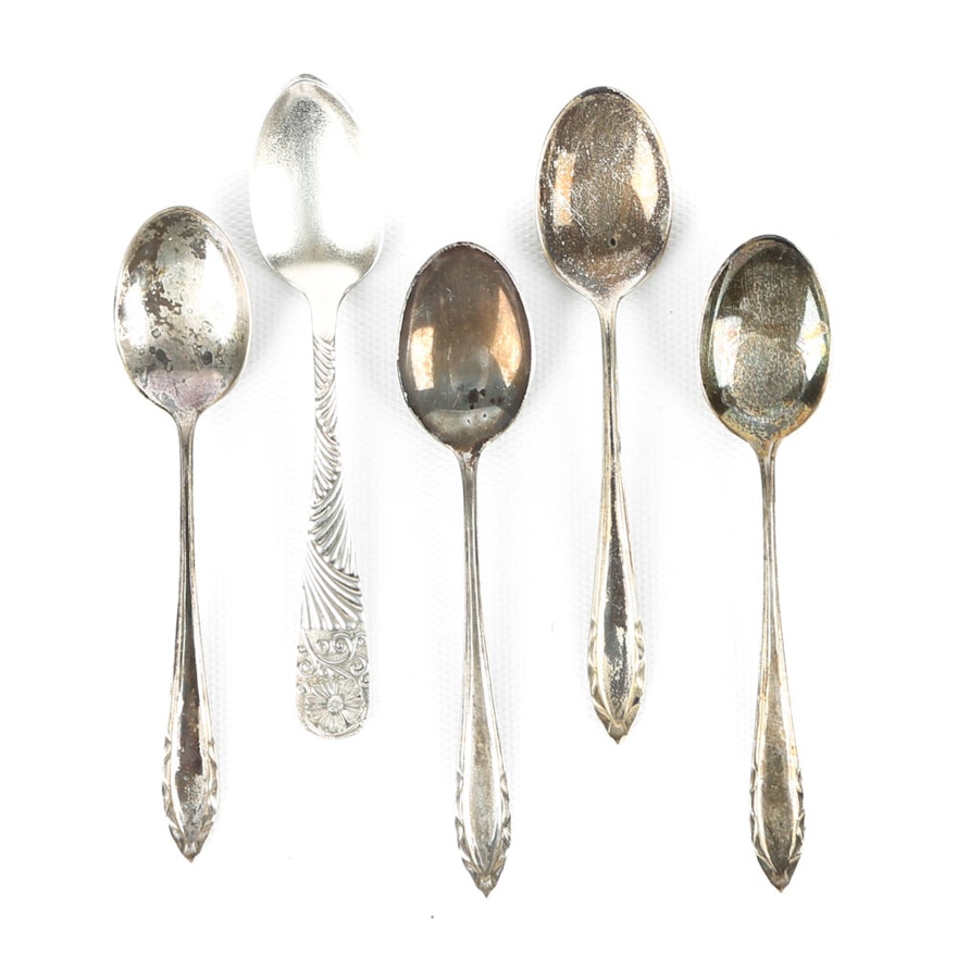 Asprey & Co. Silver Plate Sugar Spoons