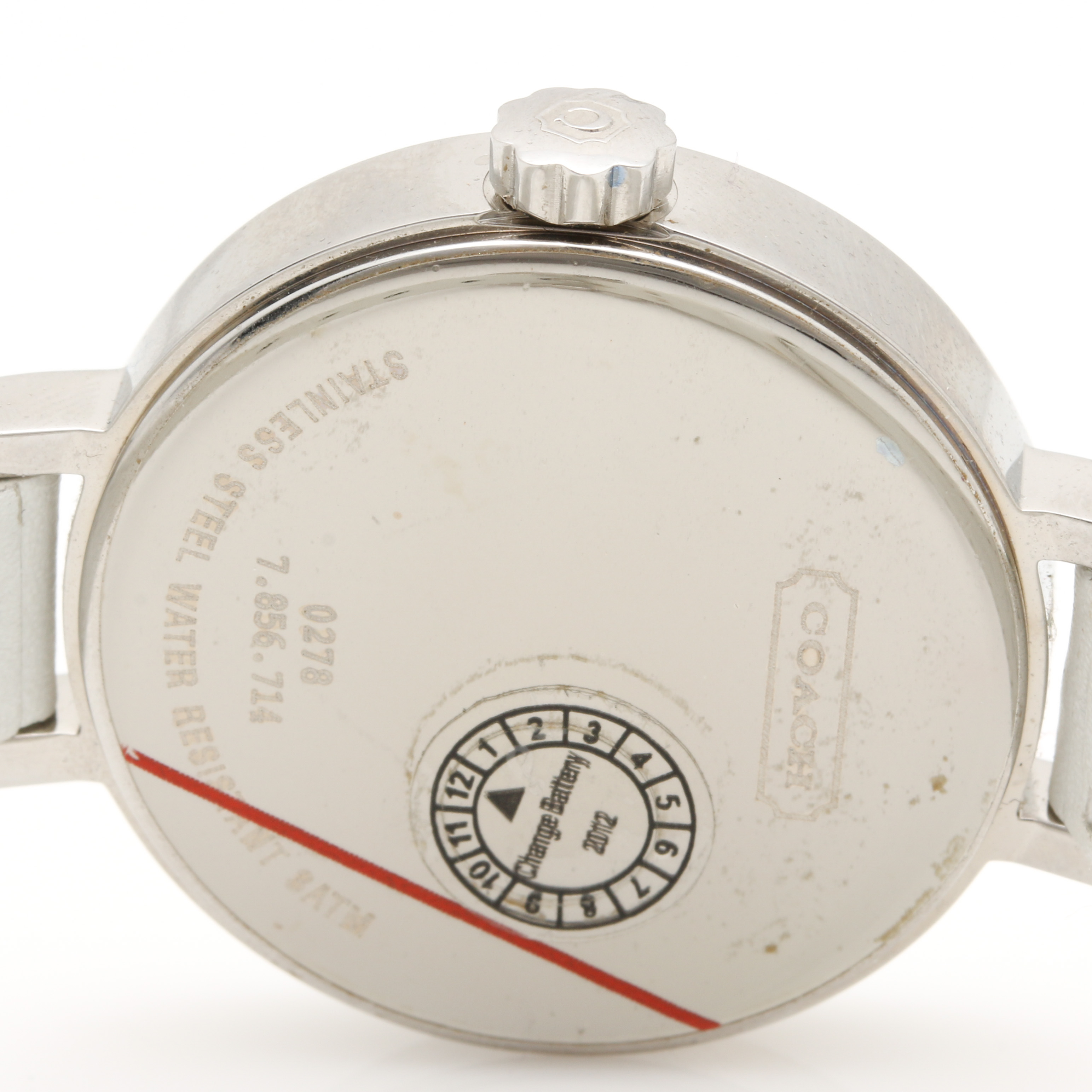 Coach Stainless Steel Analog Watch