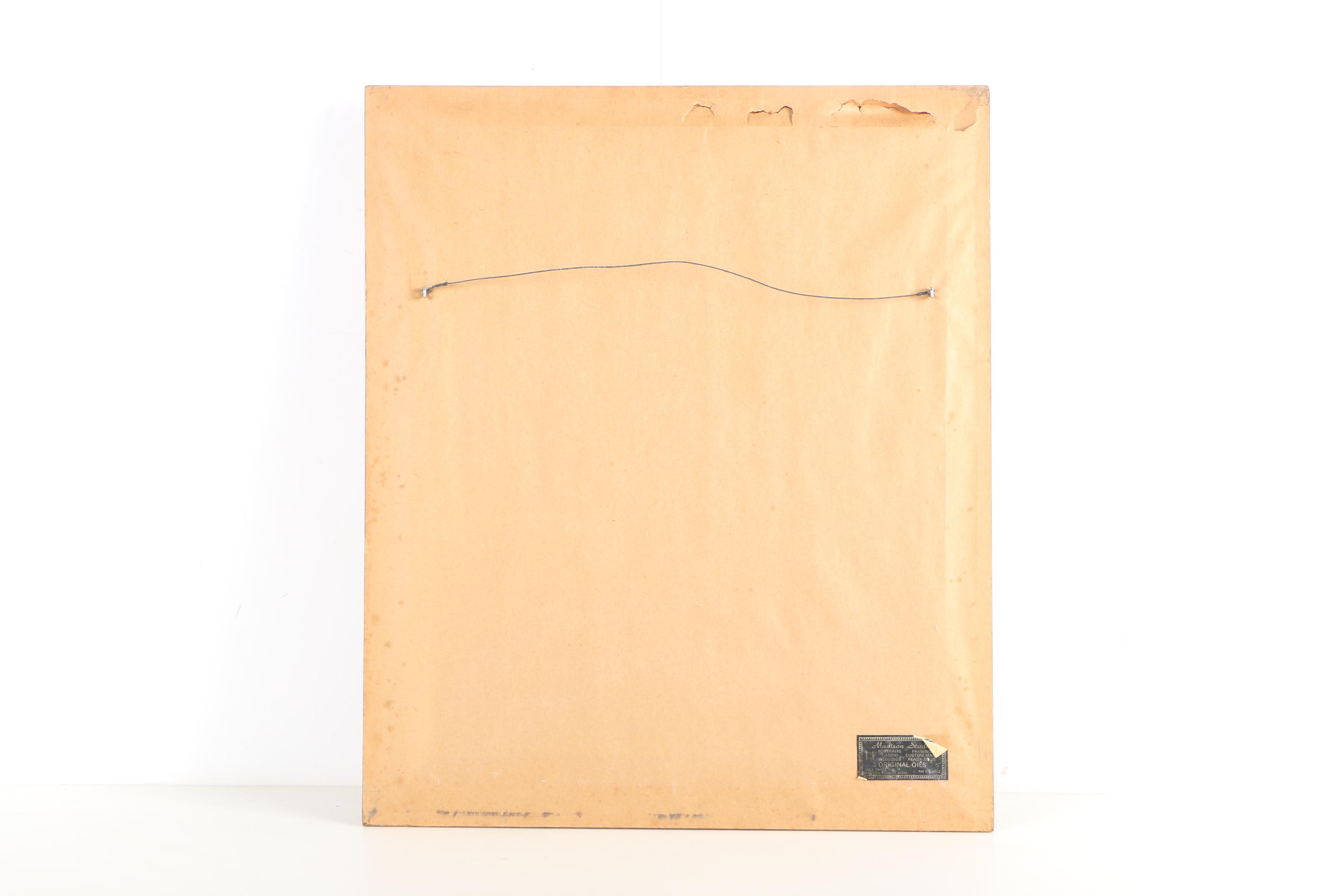 Offset Lithograph after Arthur Garrett's "Alice Blue Gown"