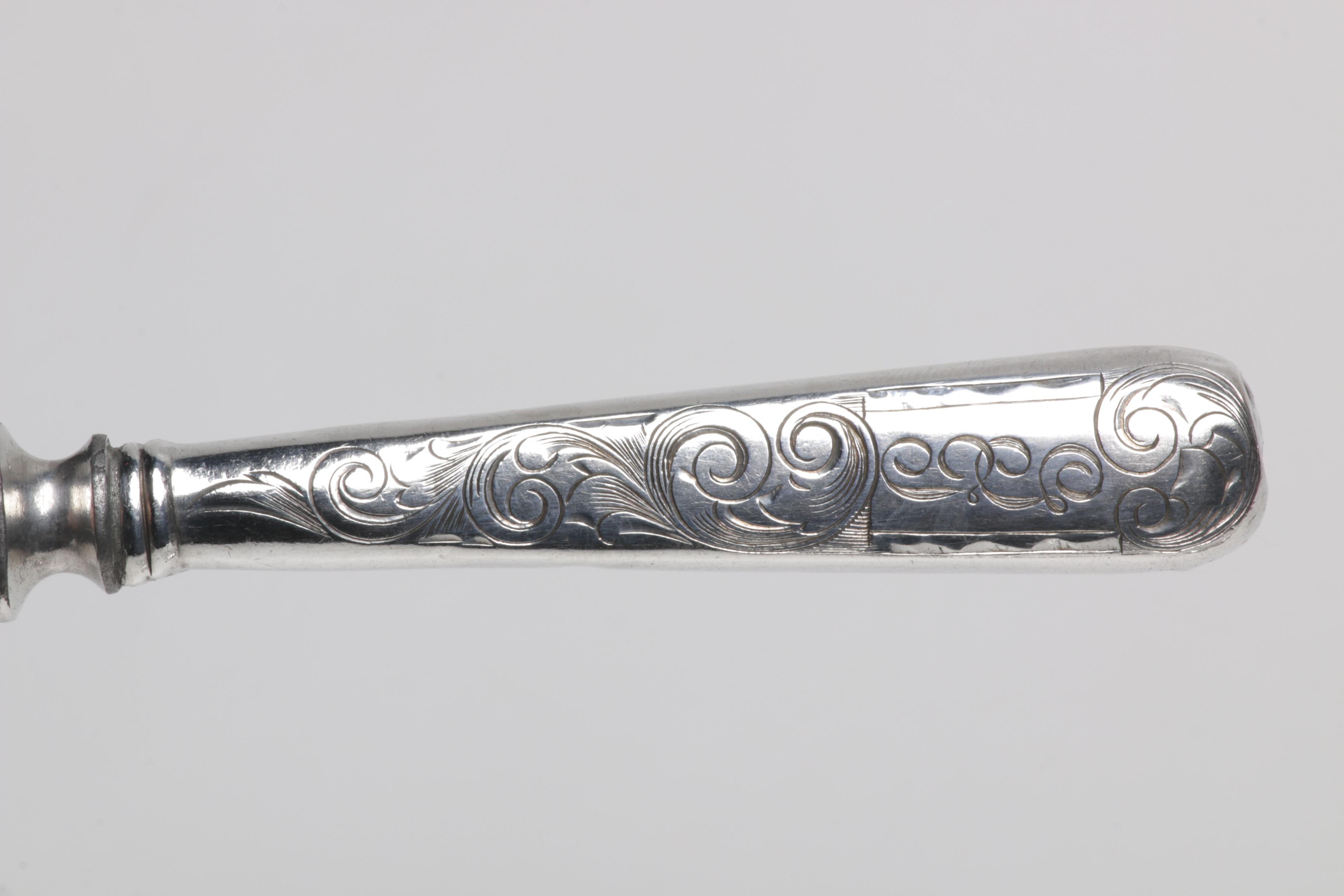 Late 19th Century Justis & Armiger Sterling Silver Flatware Set