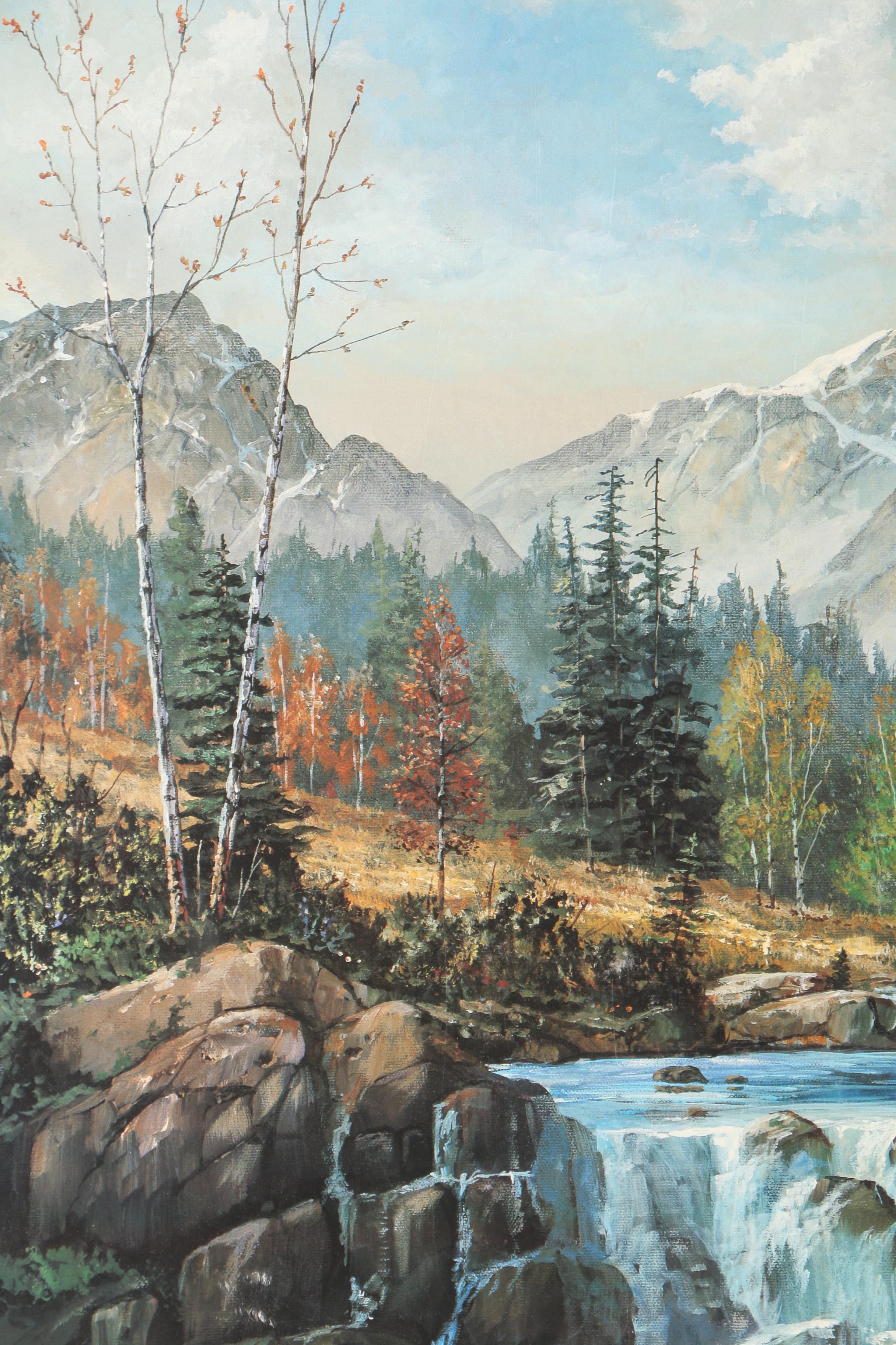 Tom J. Dooley Limited Edition Offset Lithographs of Landscapes