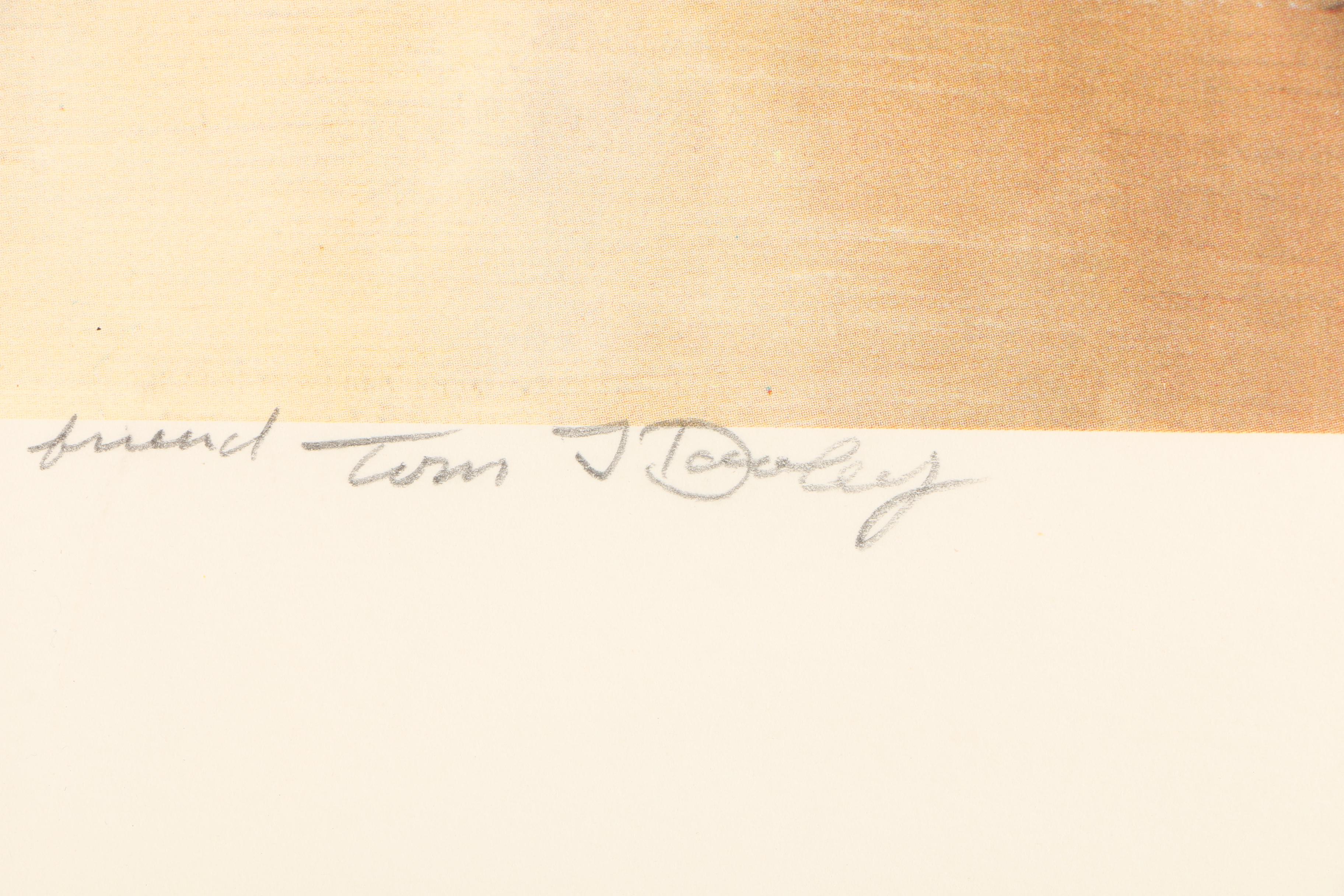 Tom J. Dooley Limited Edition Offset Lithographs of Landscapes