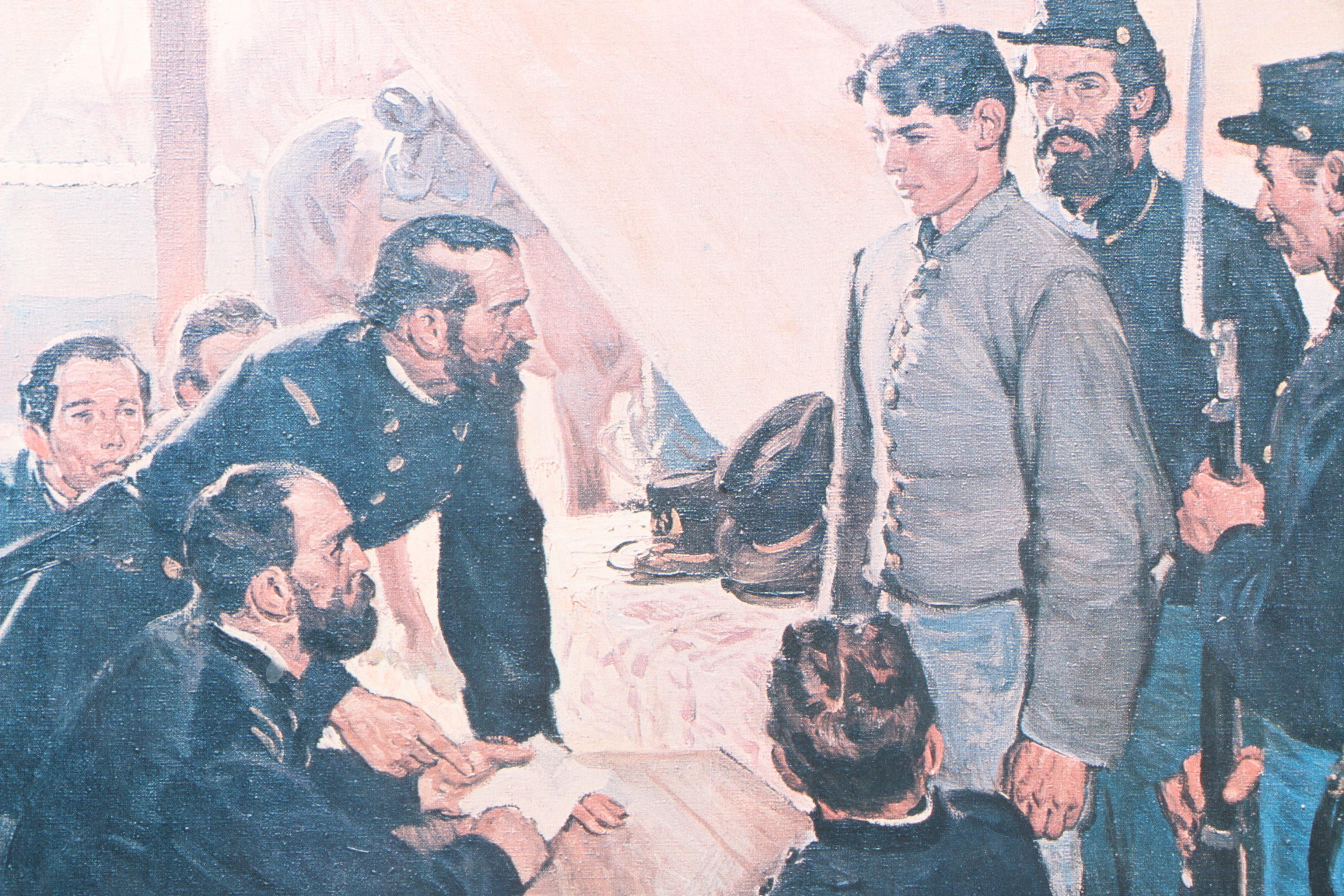 Offset Lithograph After Harold Von Schmidt "The Inquisition"