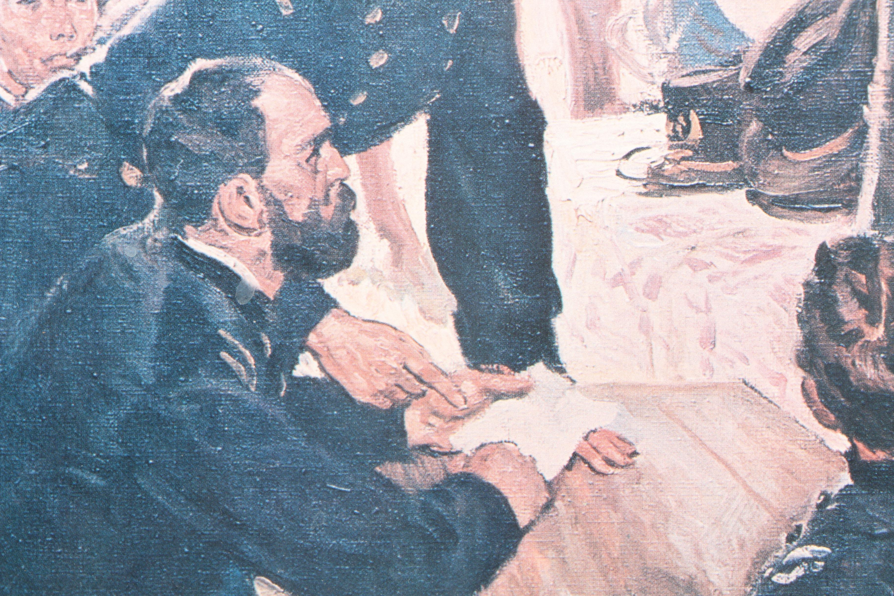 Offset Lithograph After Harold Von Schmidt "The Inquisition"