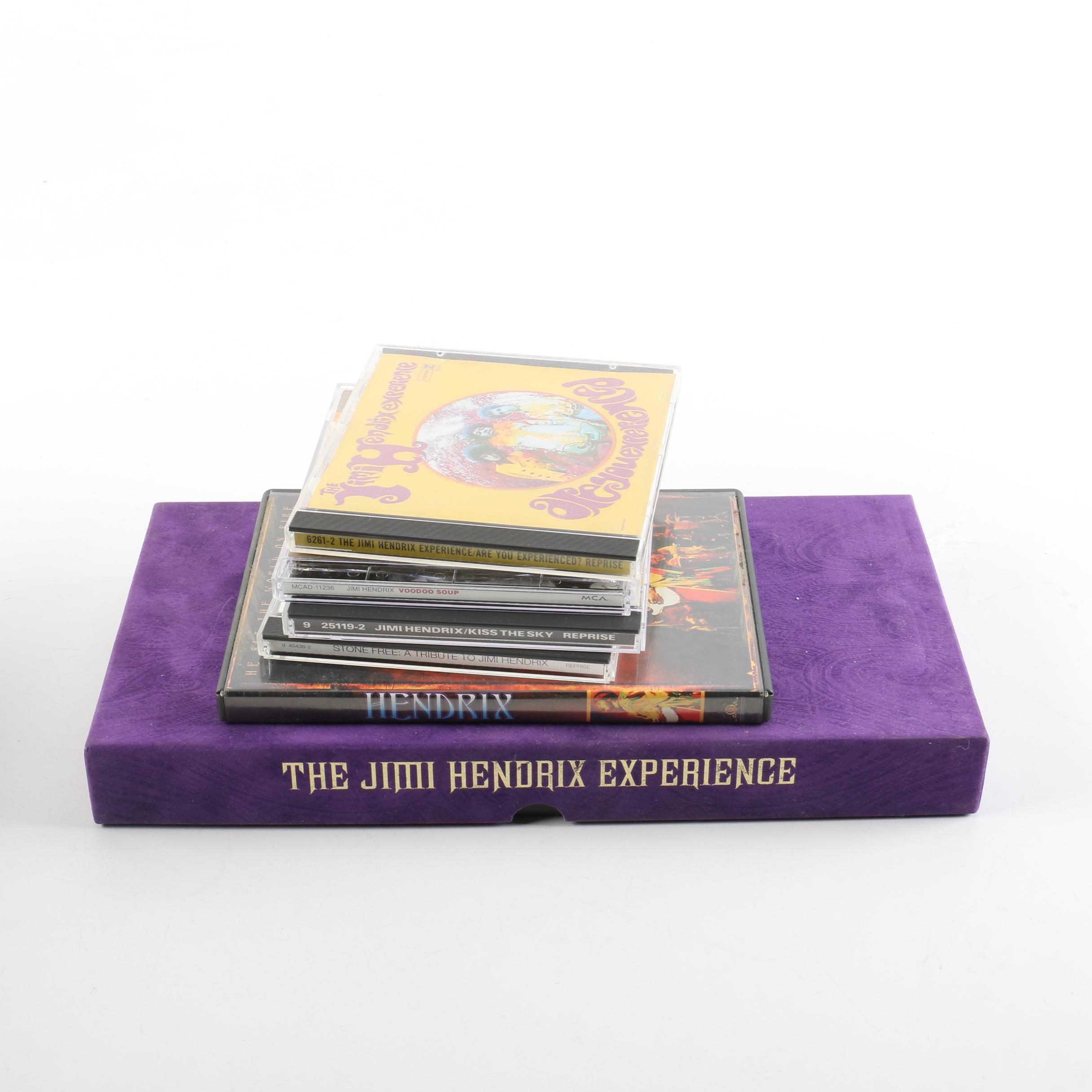 Jimi Hendrix CD and DVD Collection Featuring "Are You Experienced?" DADC Reissue
