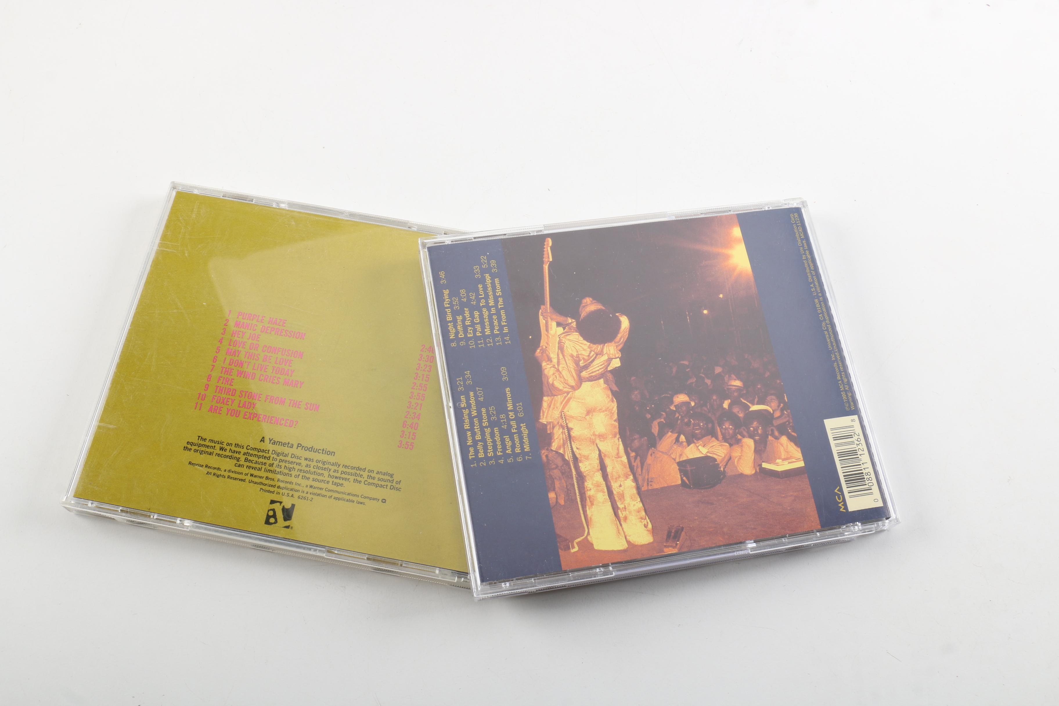 Jimi Hendrix CD and DVD Collection Featuring "Are You Experienced?" DADC Reissue