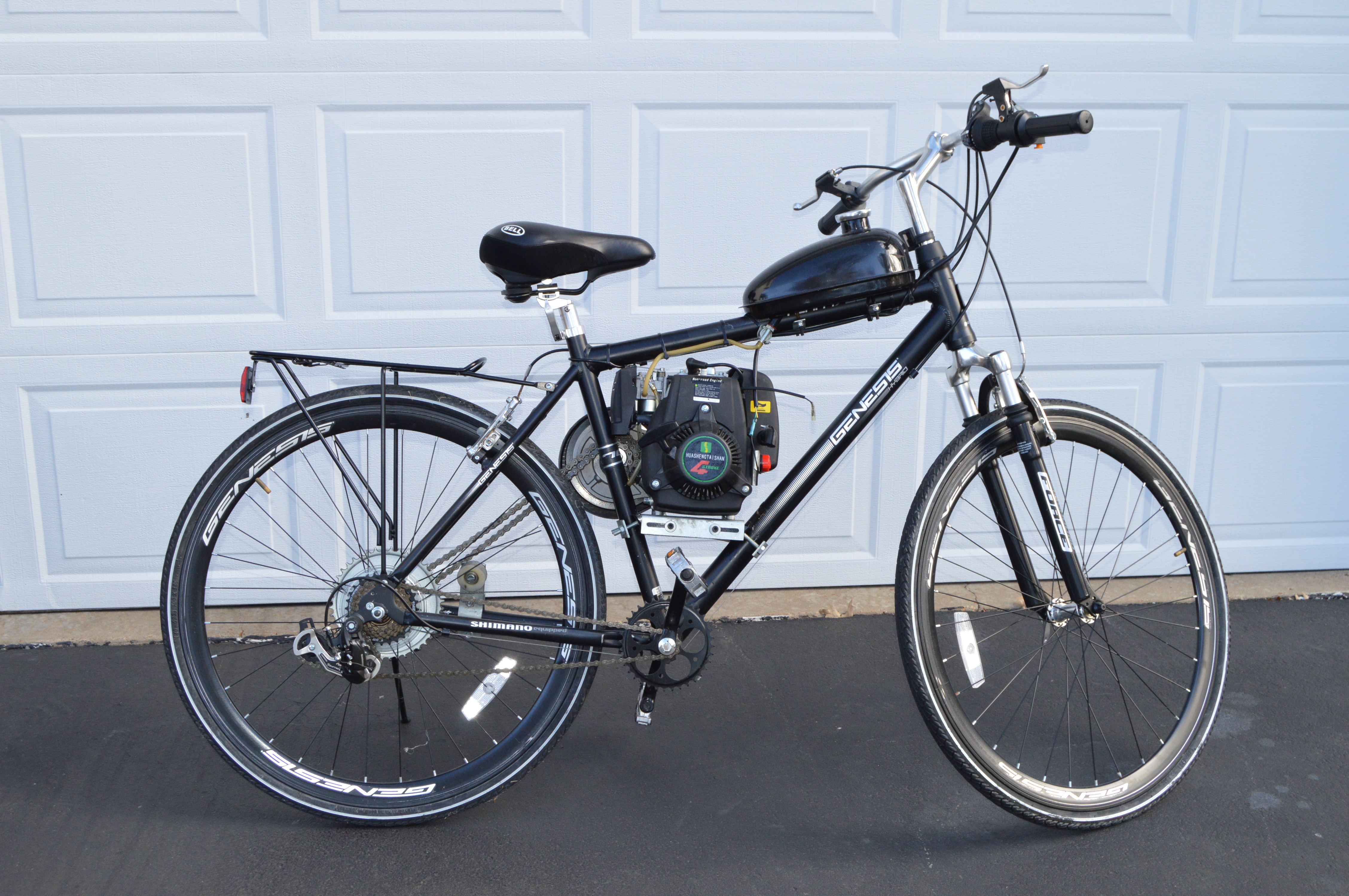 Genesis Hybrid Motorized Bicycle