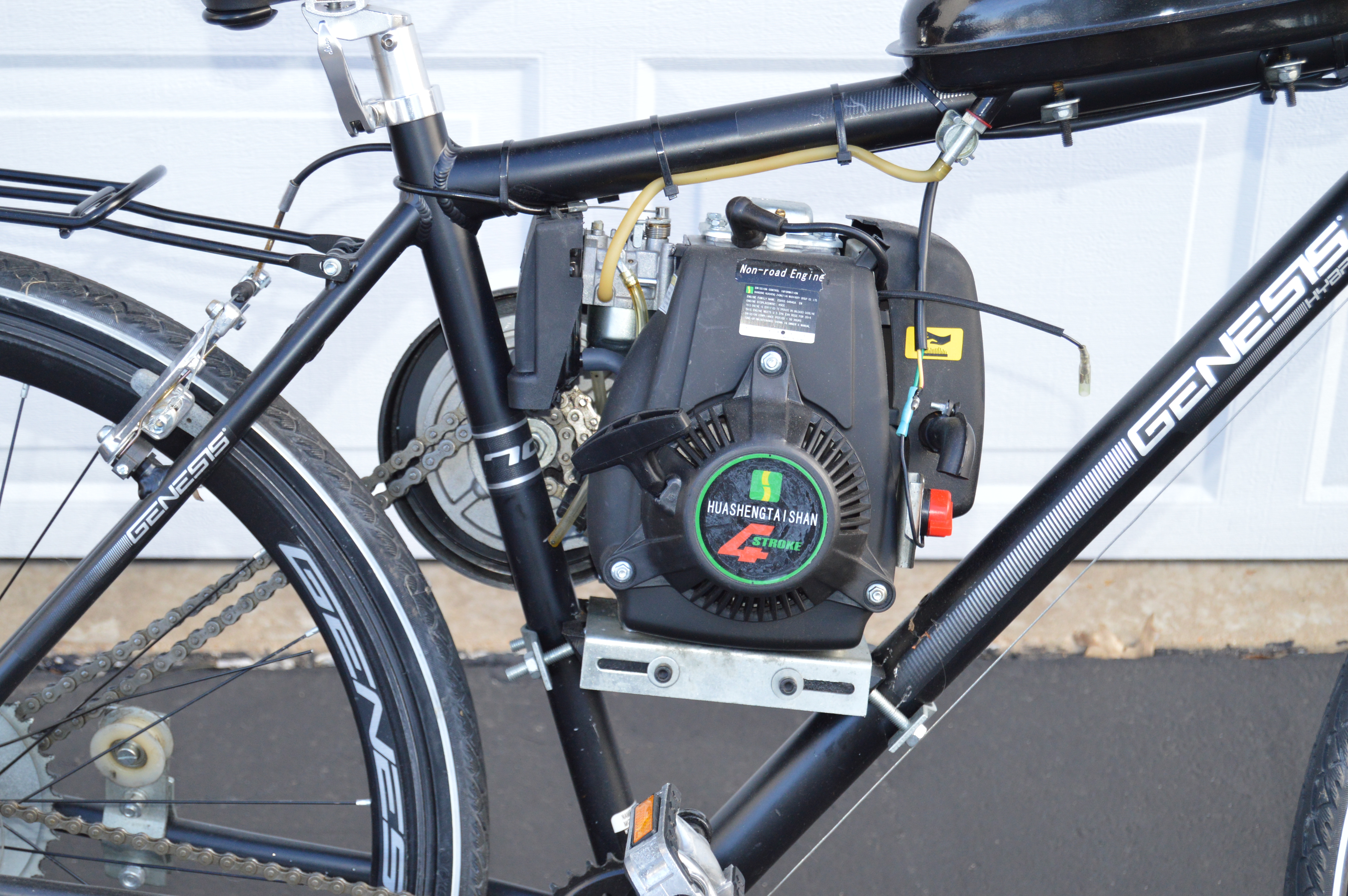 Genesis Hybrid Motorized Bicycle