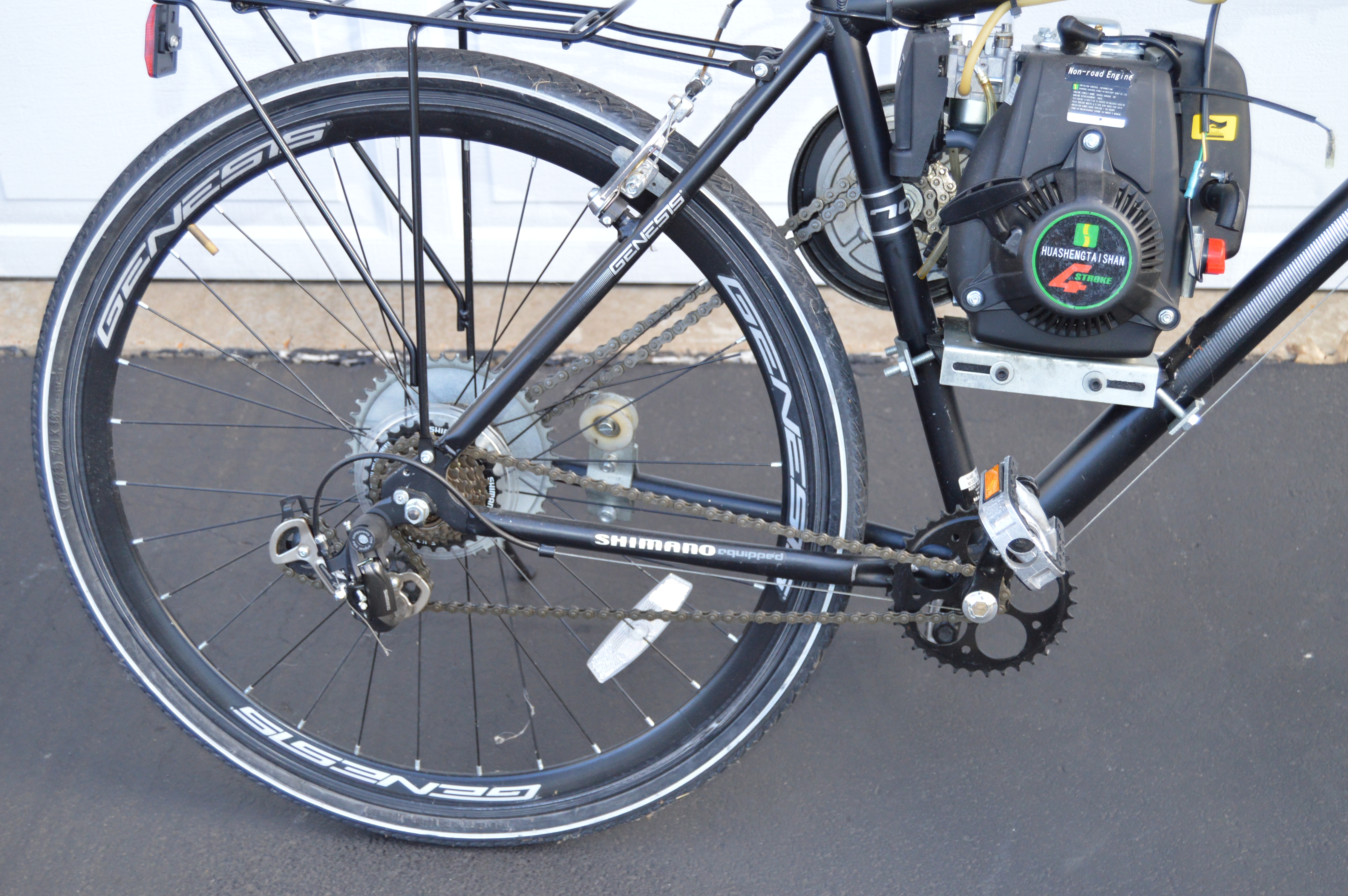 Genesis Hybrid Motorized Bicycle