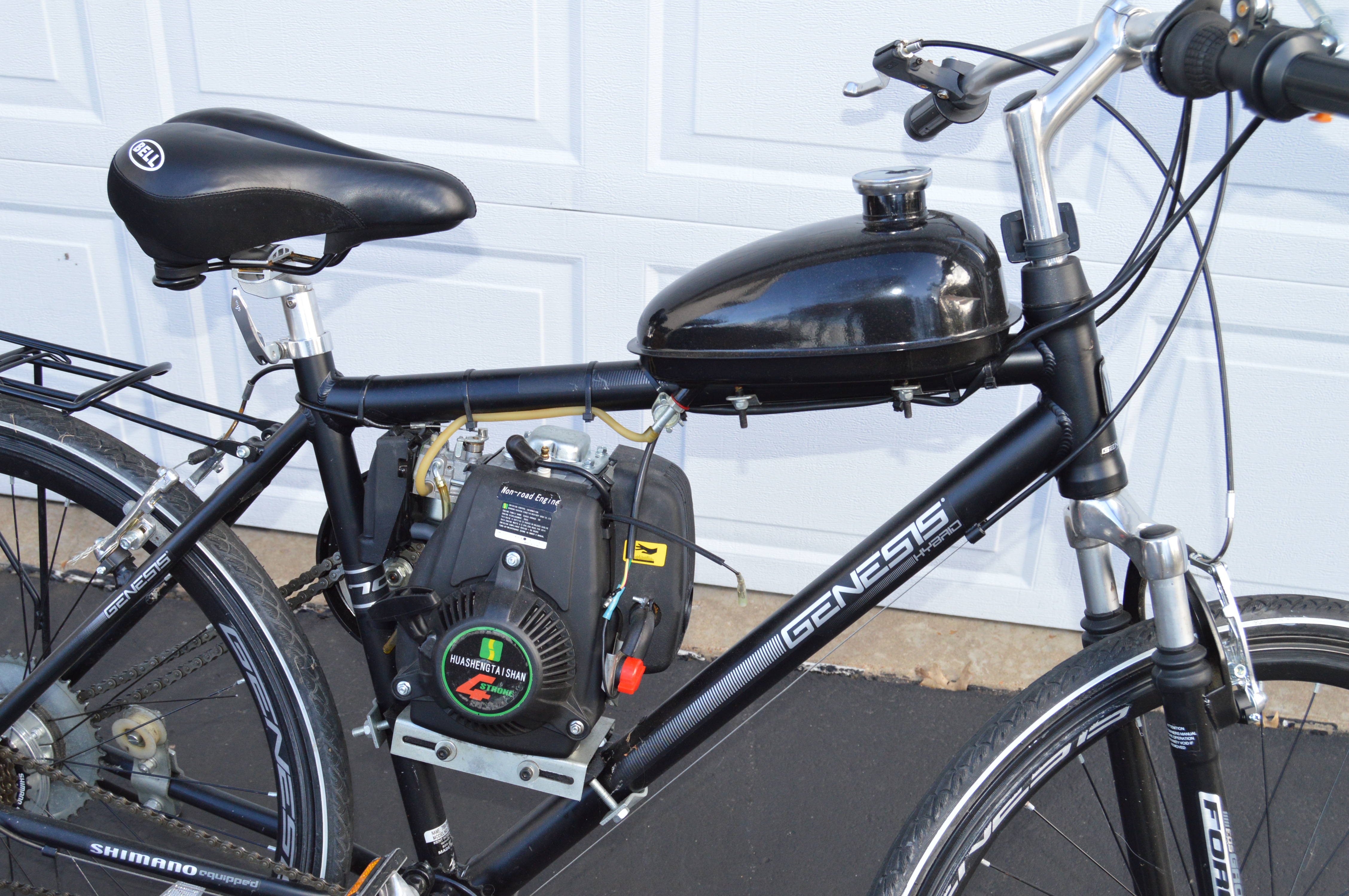 Genesis Hybrid Motorized Bicycle