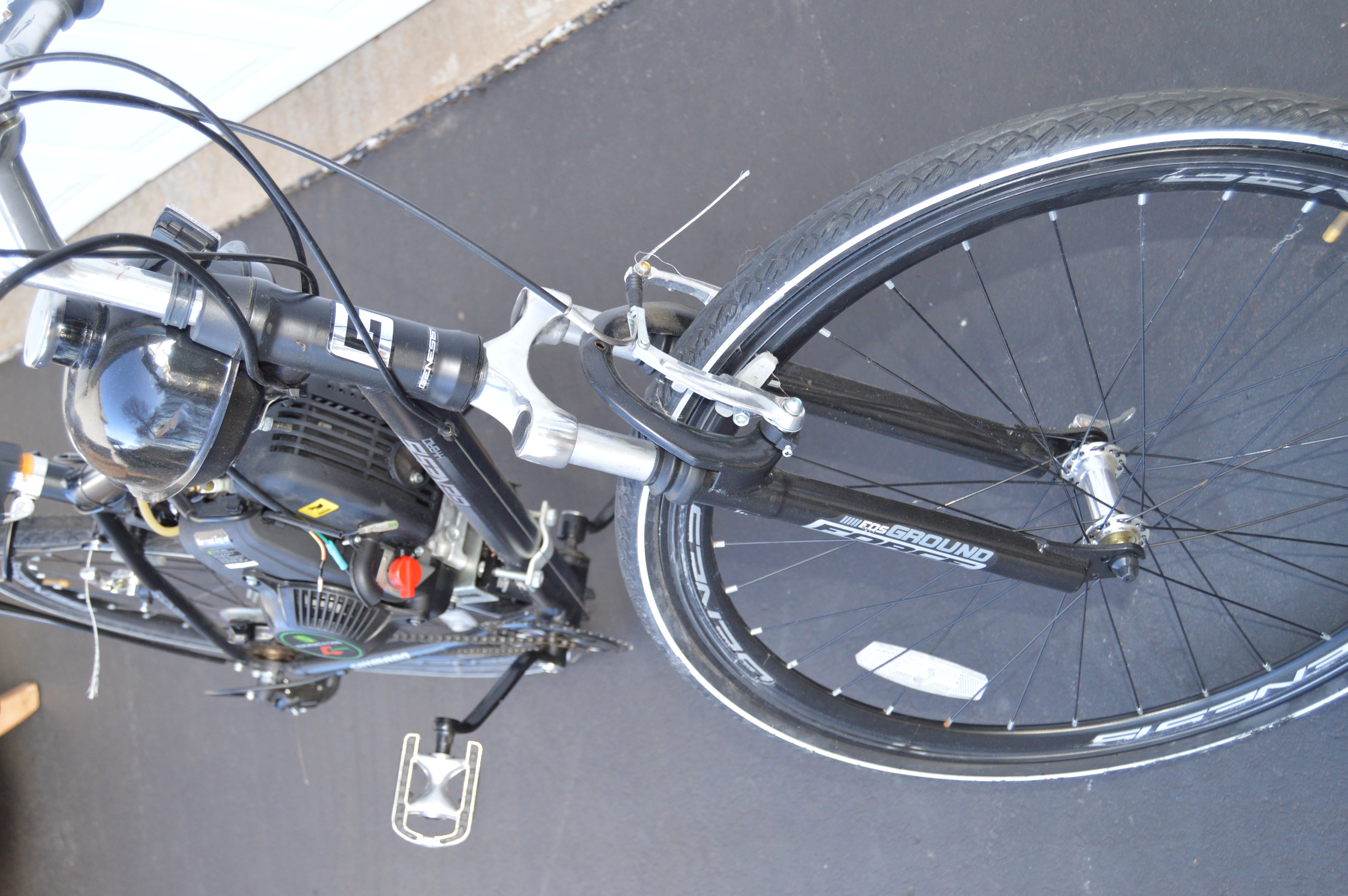 Genesis Hybrid Motorized Bicycle