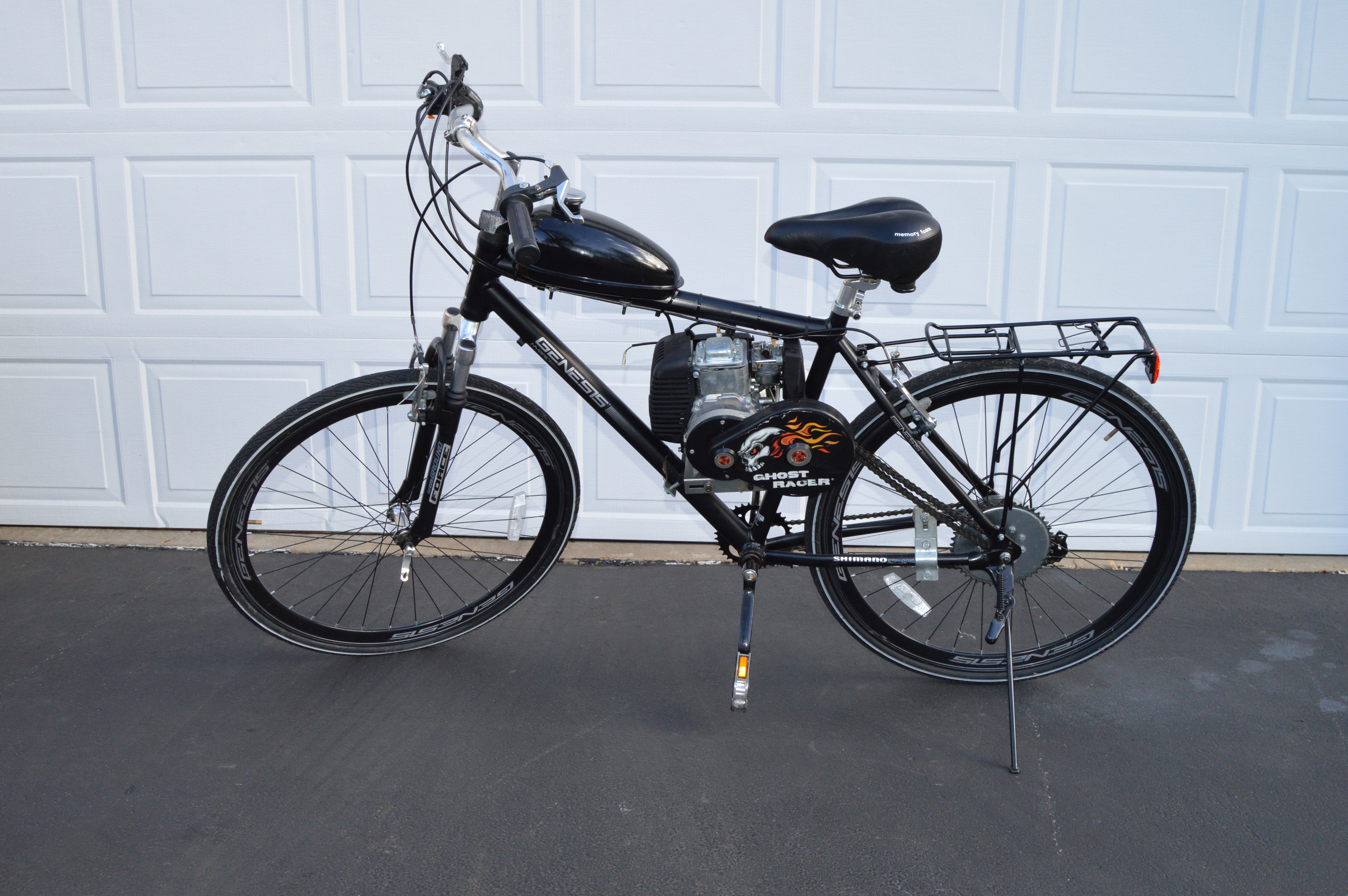 Genesis Hybrid Motorized Bicycle