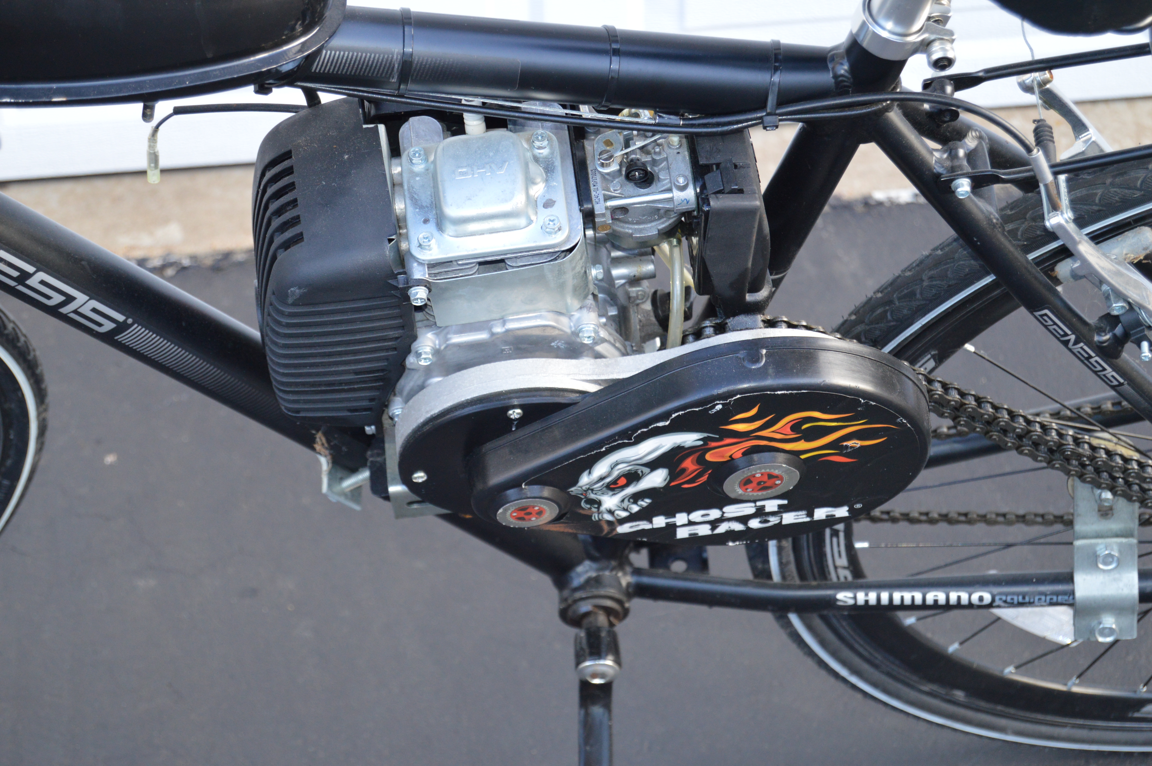 Genesis Hybrid Motorized Bicycle