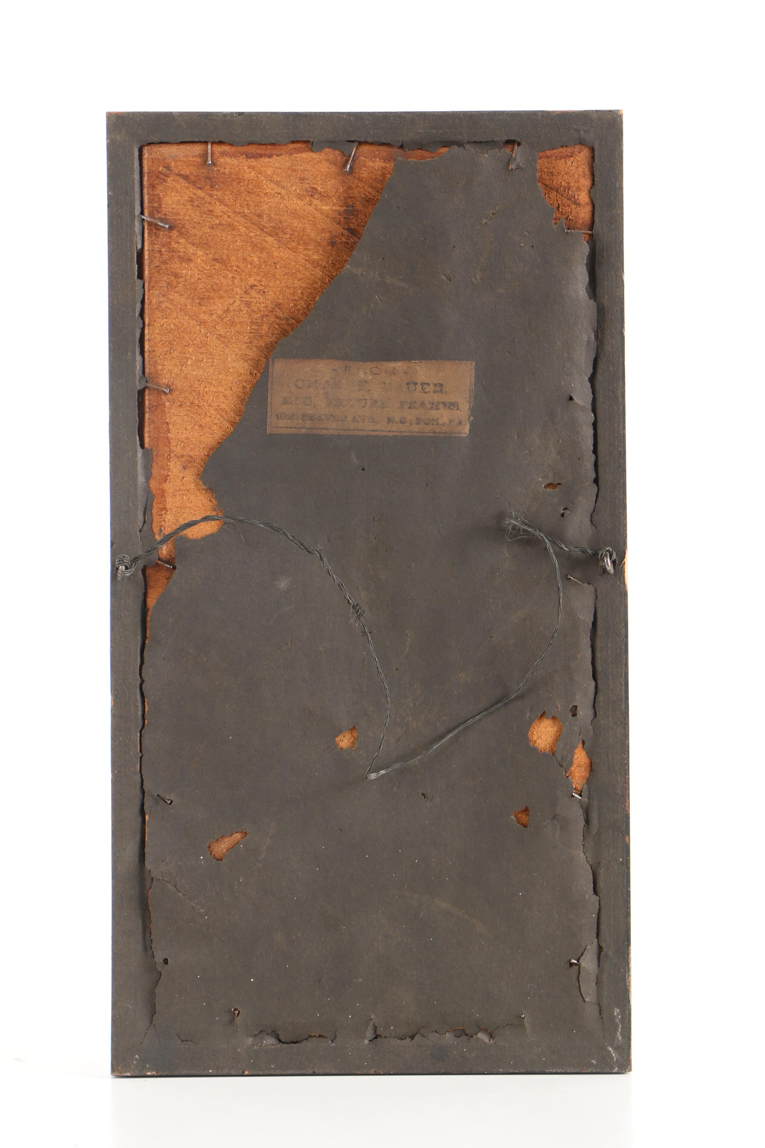 Early 20th Century Gelatin-Silver Portrait of Soldier