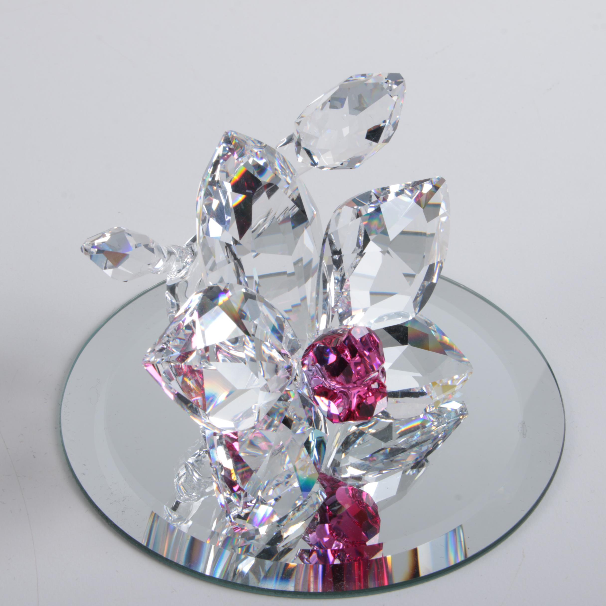 Swarovski Crystal Flower Figurine