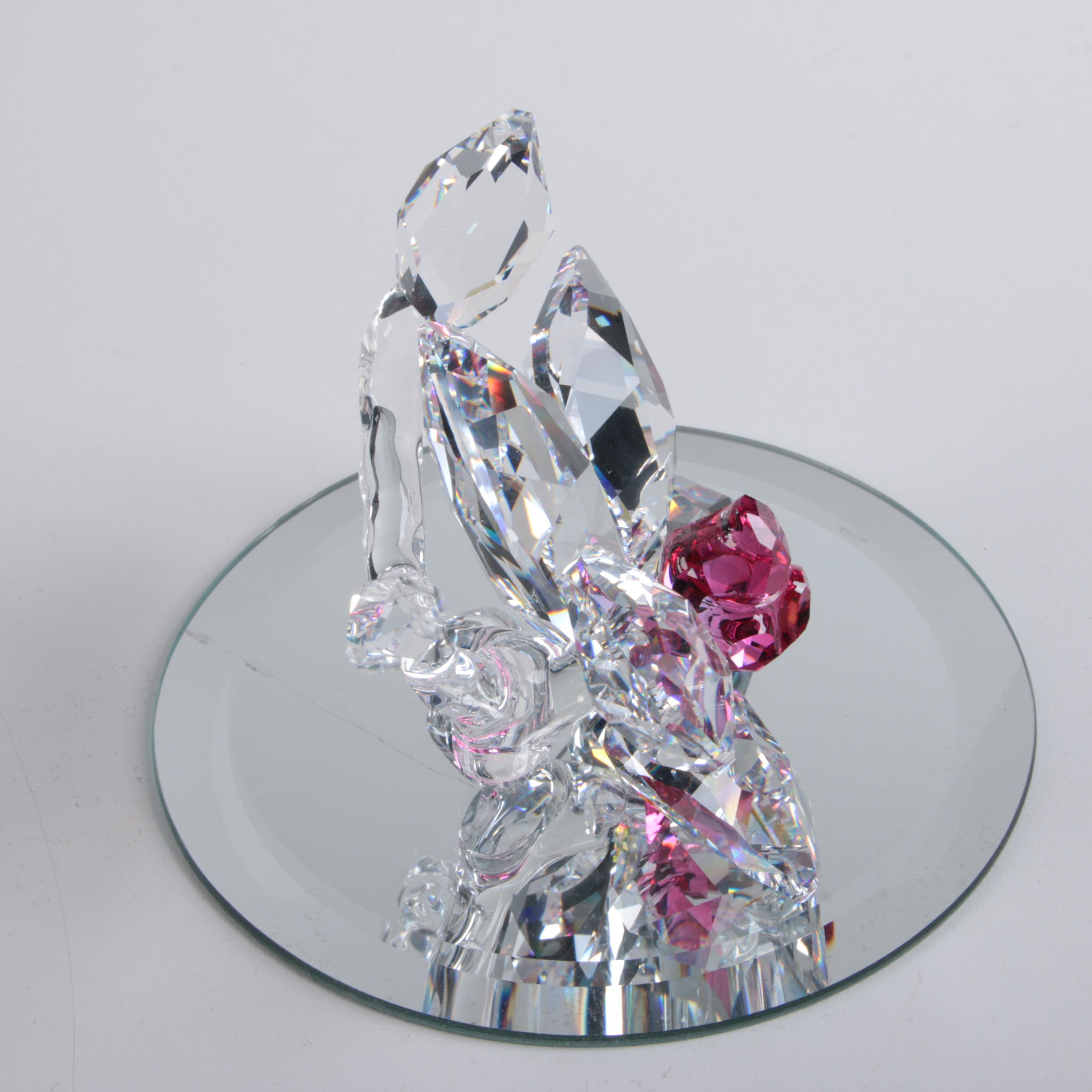 Swarovski Crystal Flower Figurine