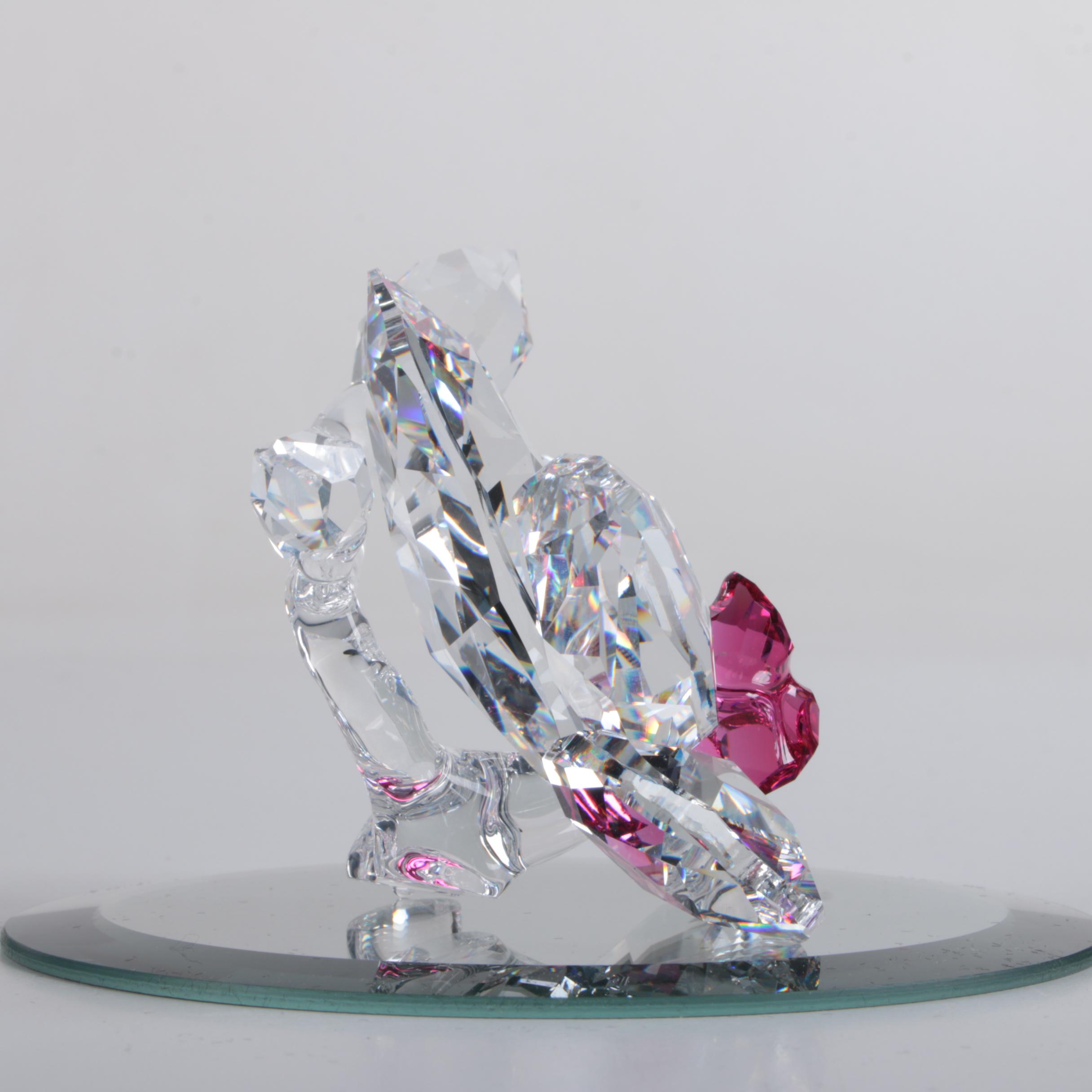 Swarovski Crystal Flower Figurine