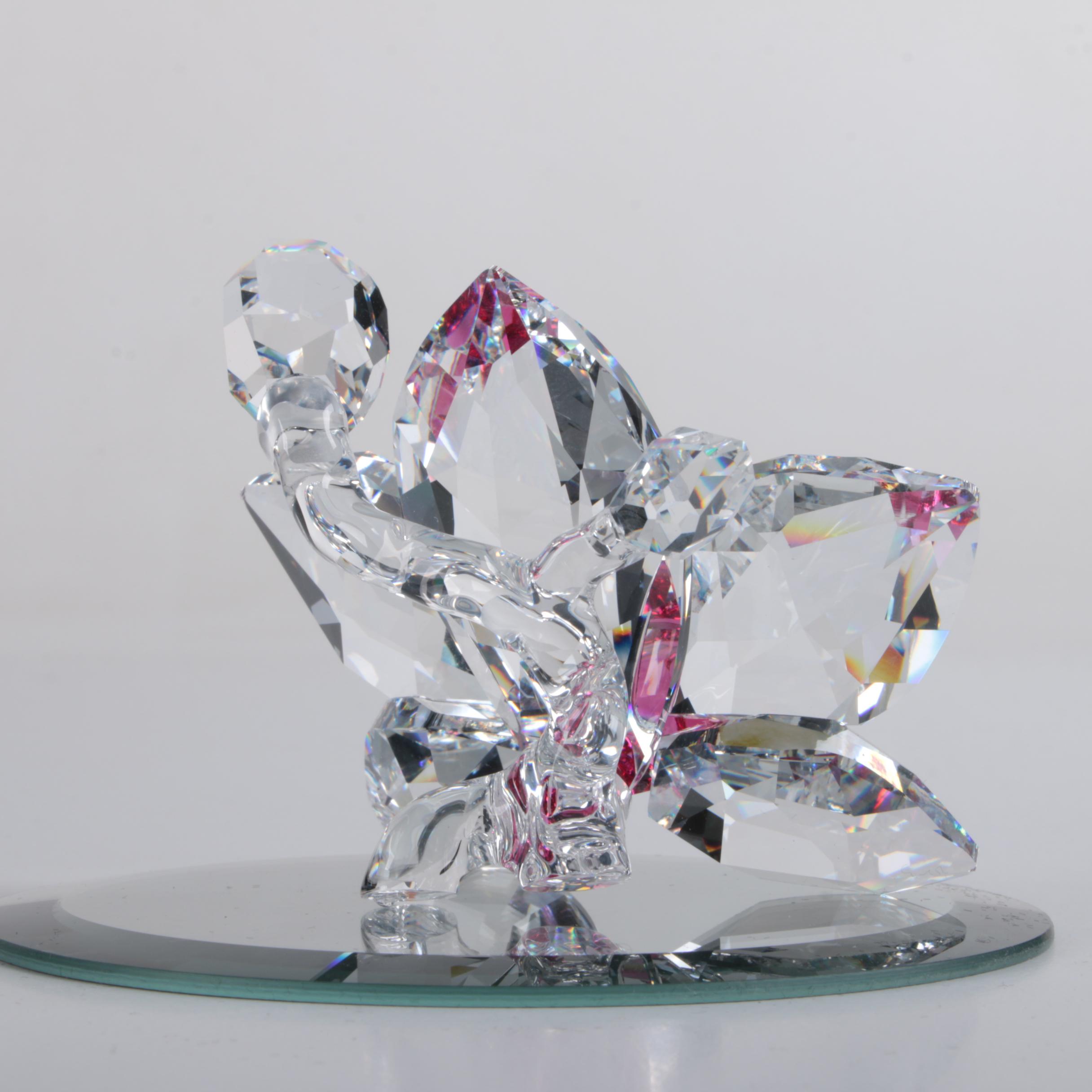 Swarovski Crystal Flower Figurine