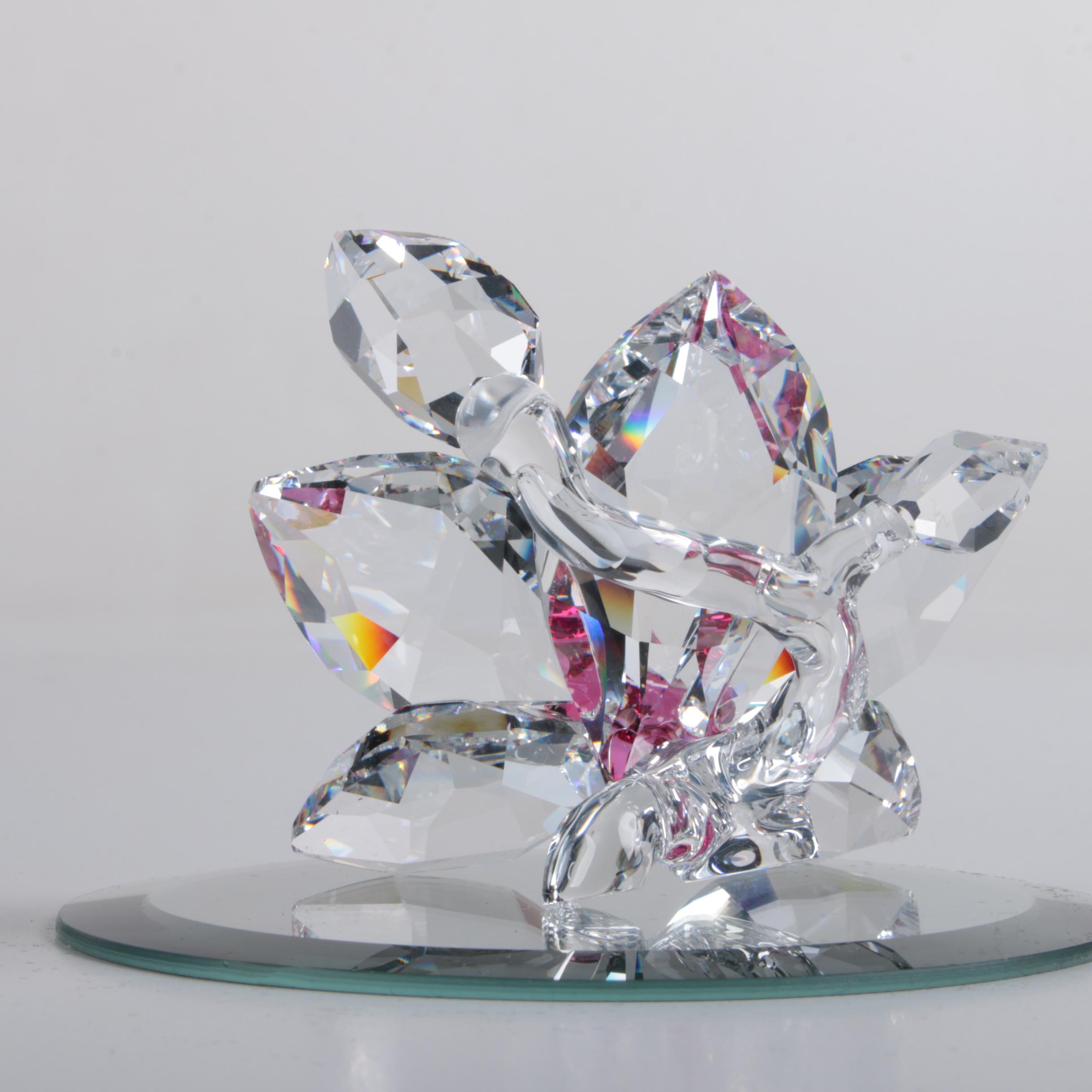 Swarovski Crystal Flower Figurine
