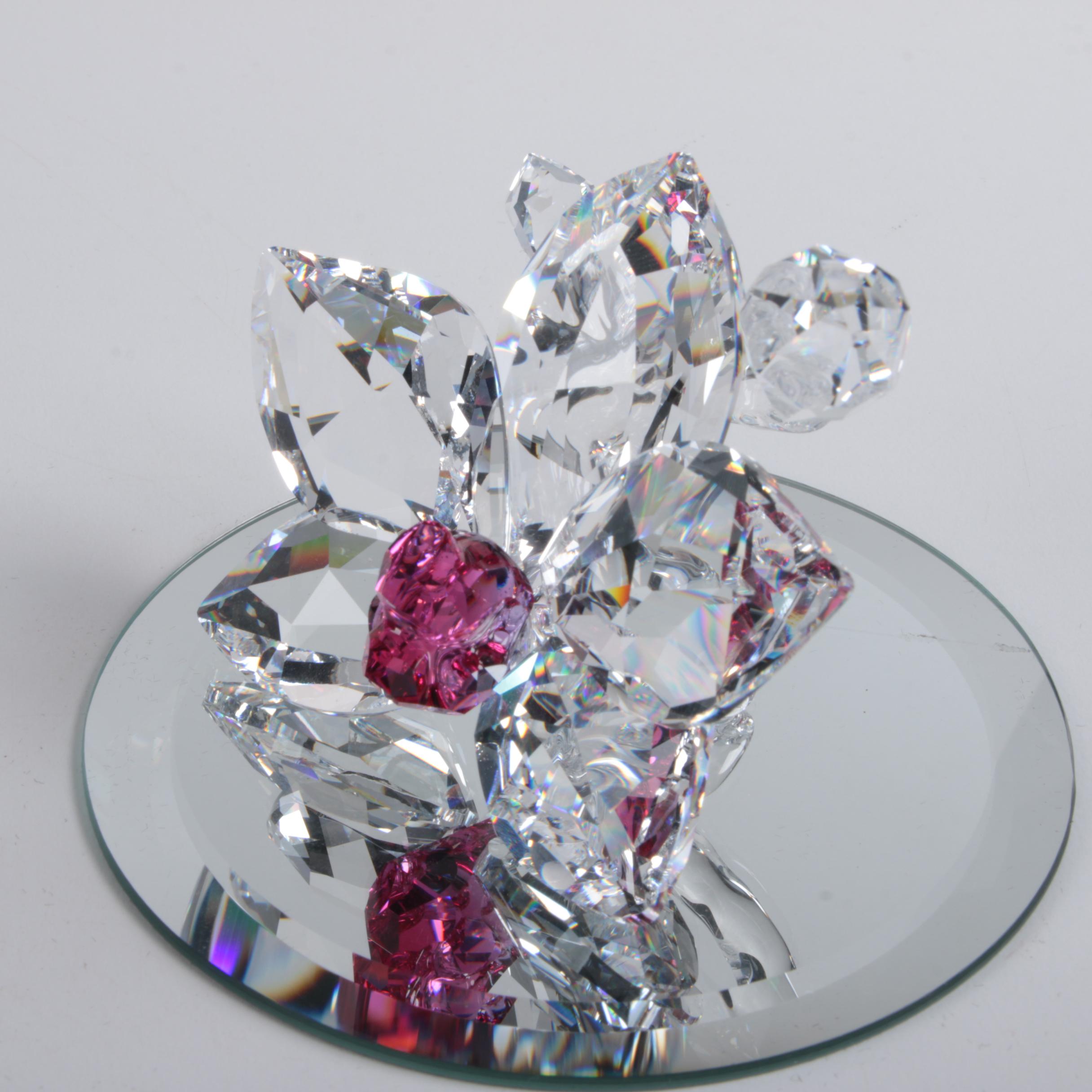 Swarovski Crystal Flower Figurine