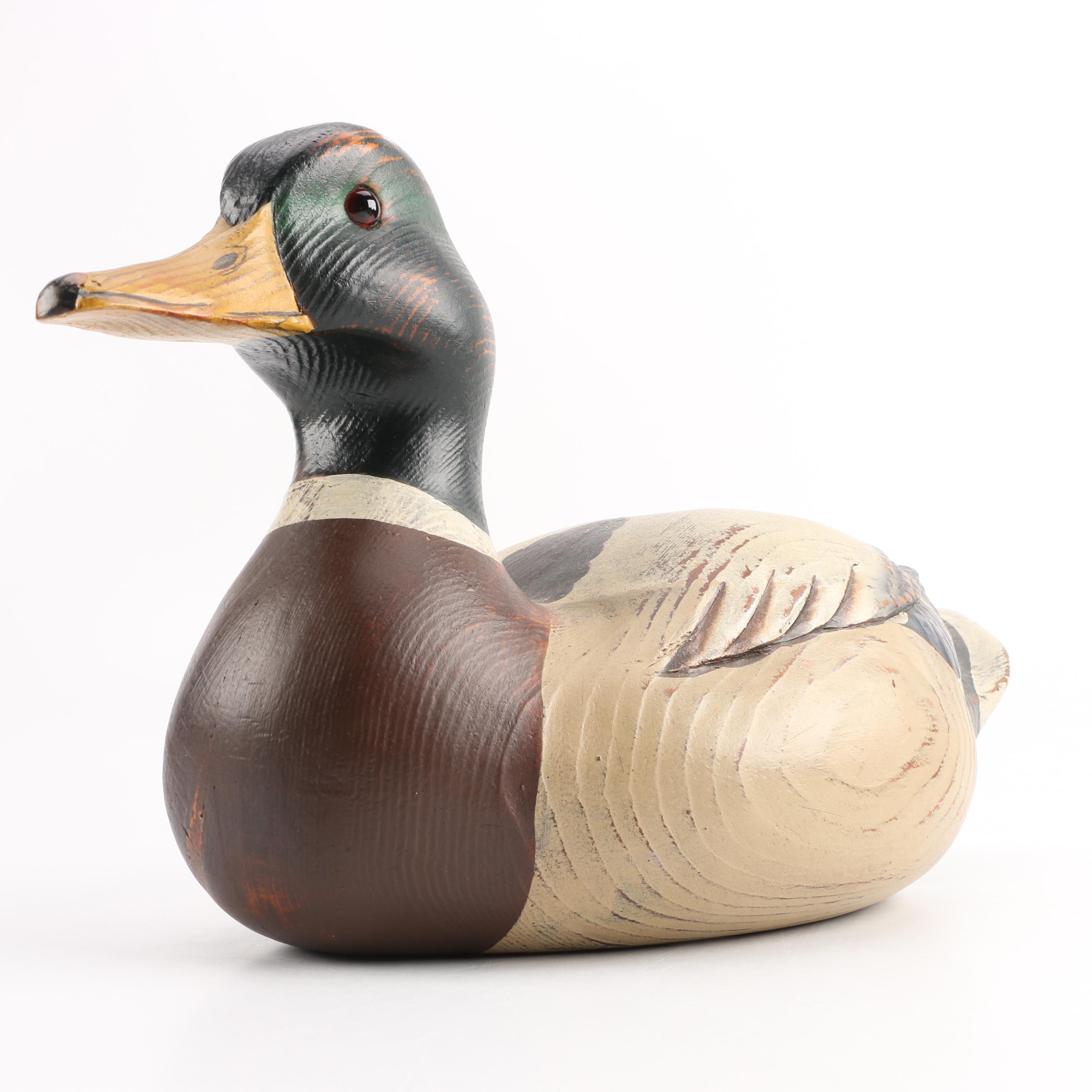 Decorative Wooden Duck