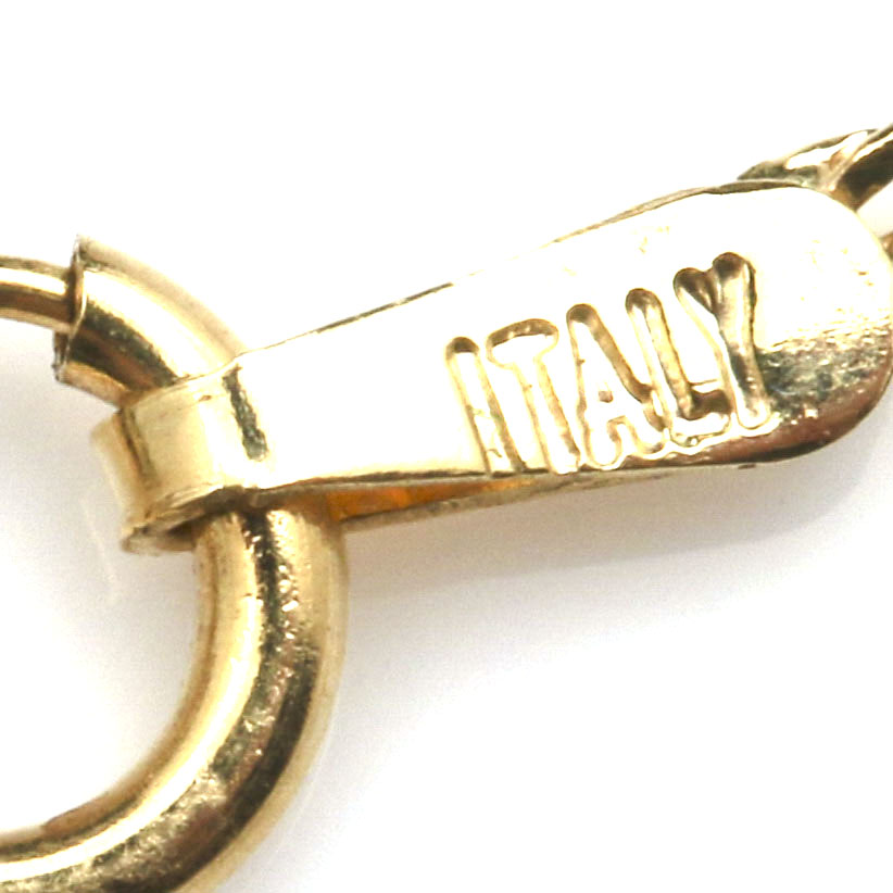 14K Yellow Gold Diamond Open Heart Pendant Necklace