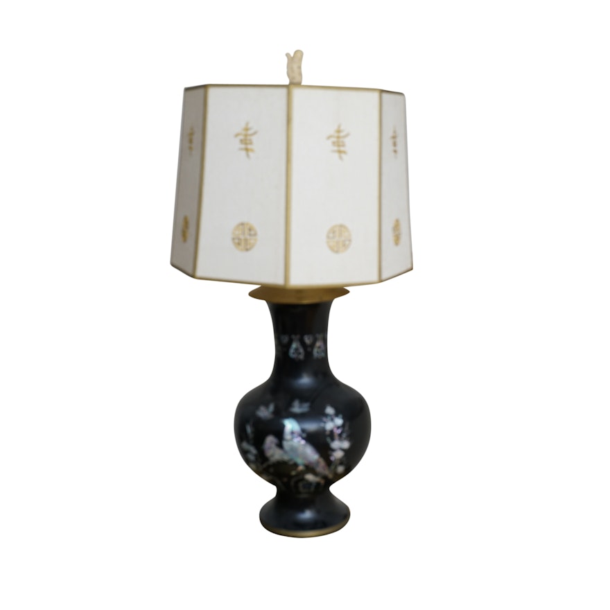 Vintage Chinoiserie Table Lamp