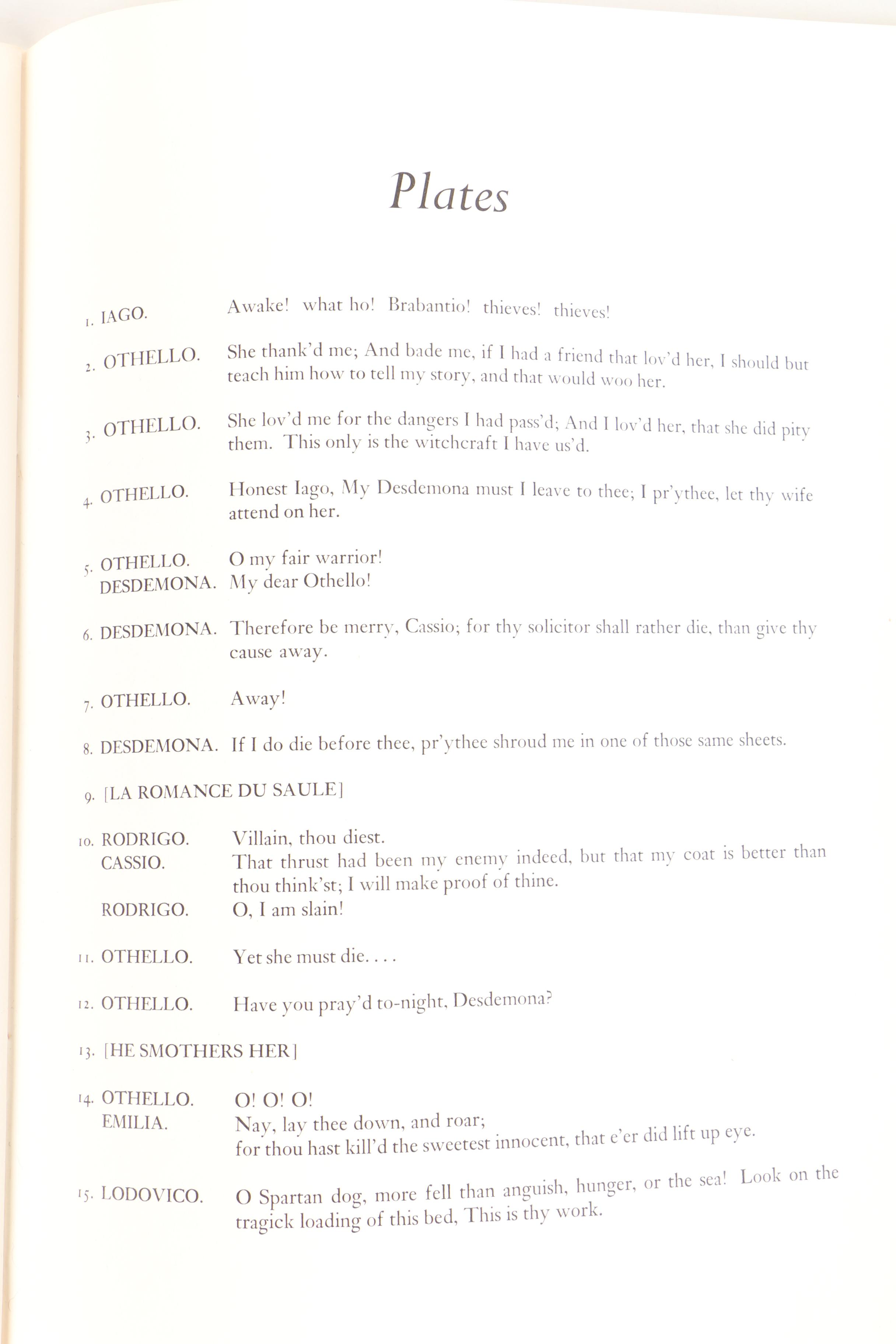 Portfolio of Halftone Prints After Theodore Chasseriau's "Othello"