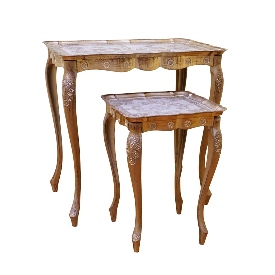 Nesting Tables Made in Florence, Italy