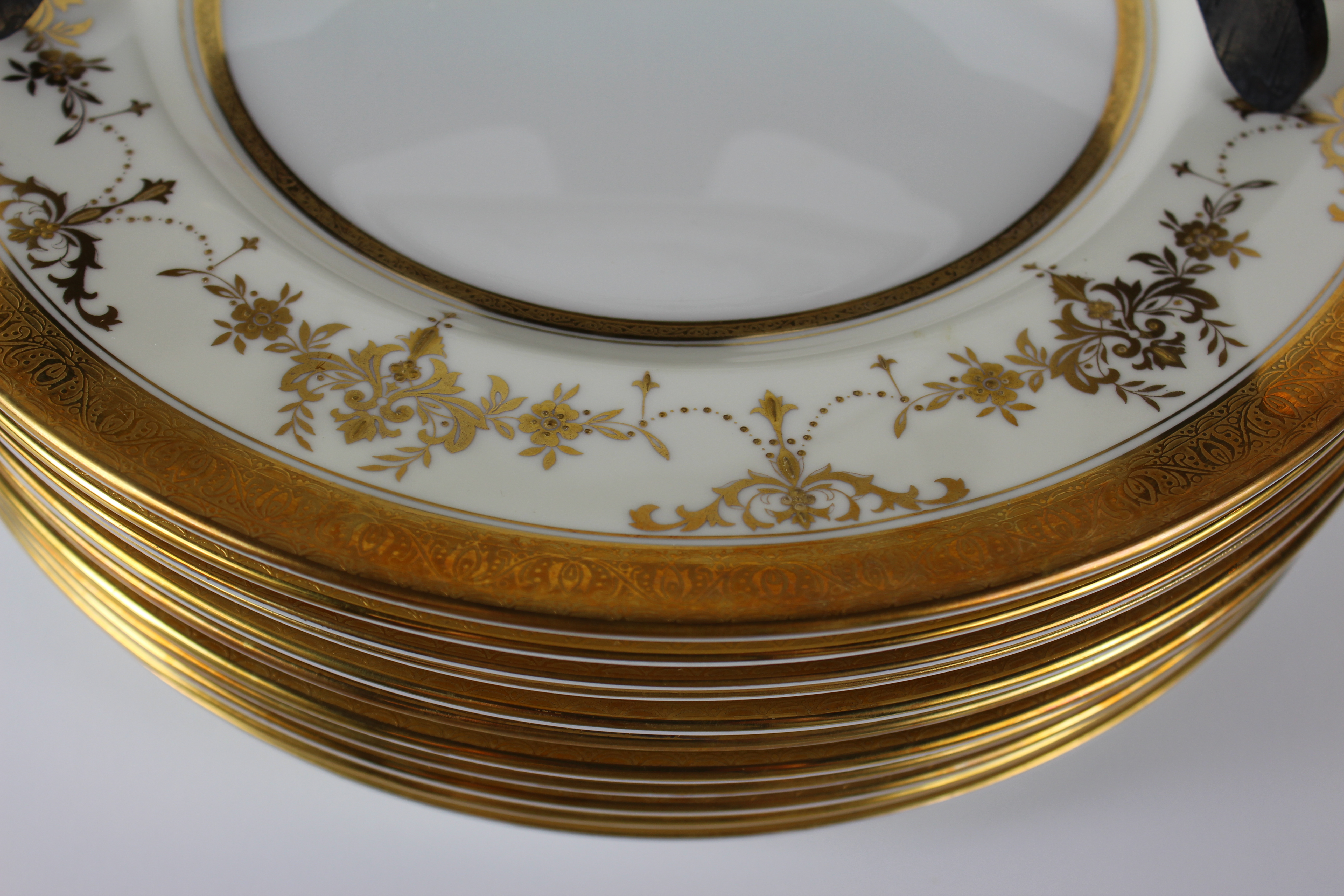 Minton Fine Bone China Dinnerware Plus Serving Pieces including "Buckingham"