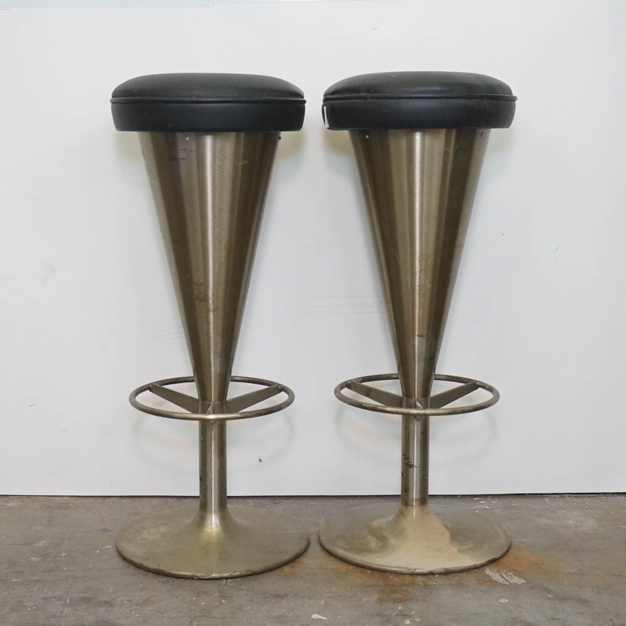 Pair of Modernist Stools by Johanson Design