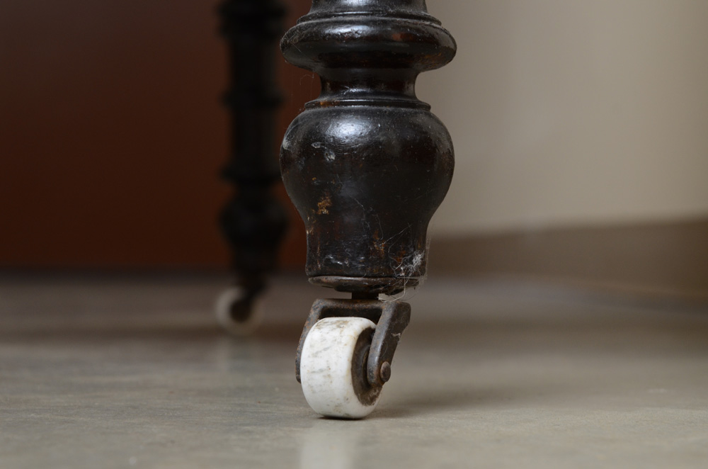 Antique Victorian Gothic Revival Side Chair, Circa Third Quarter 19th Century