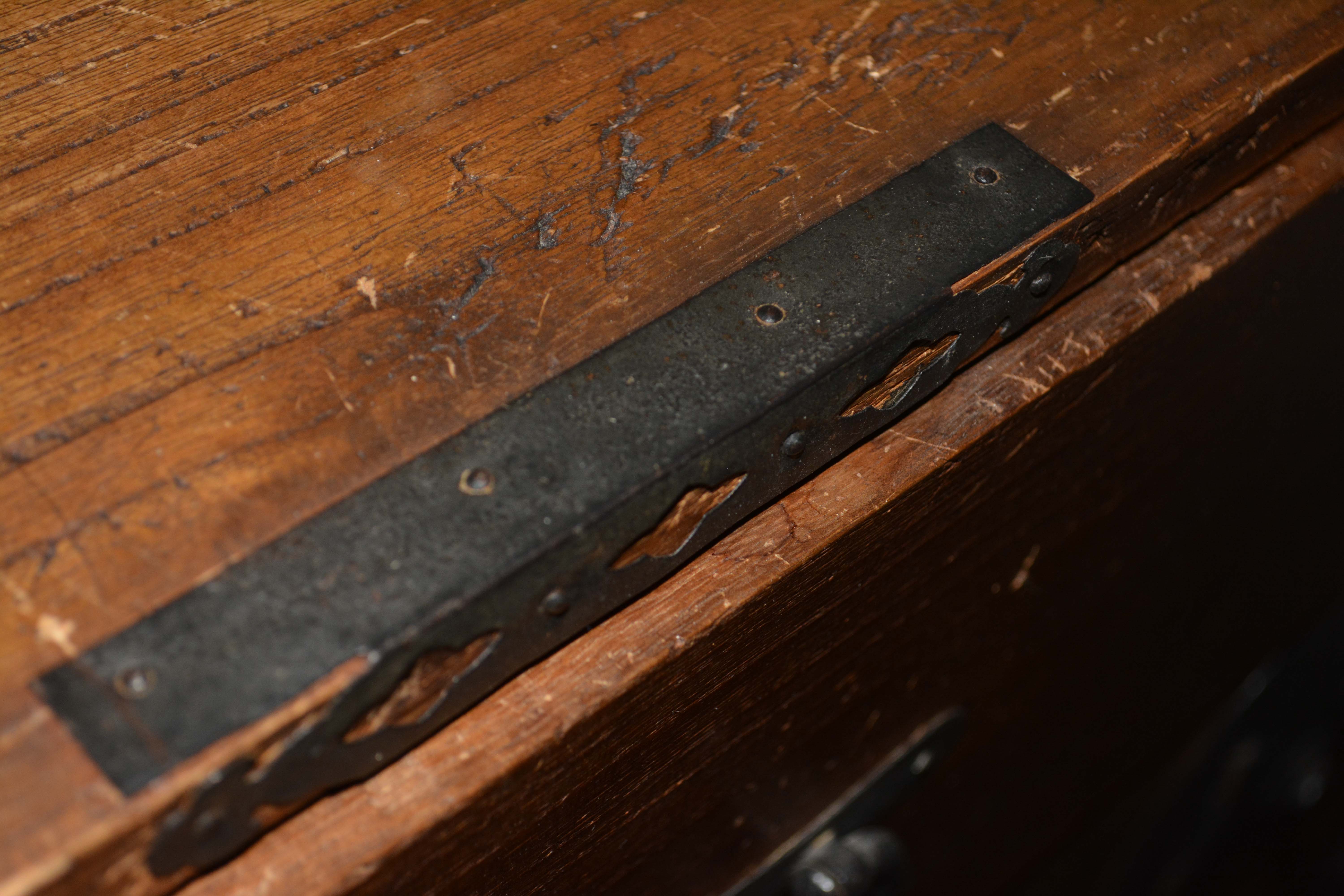 Antique Japanese Stacking Campaign Chests