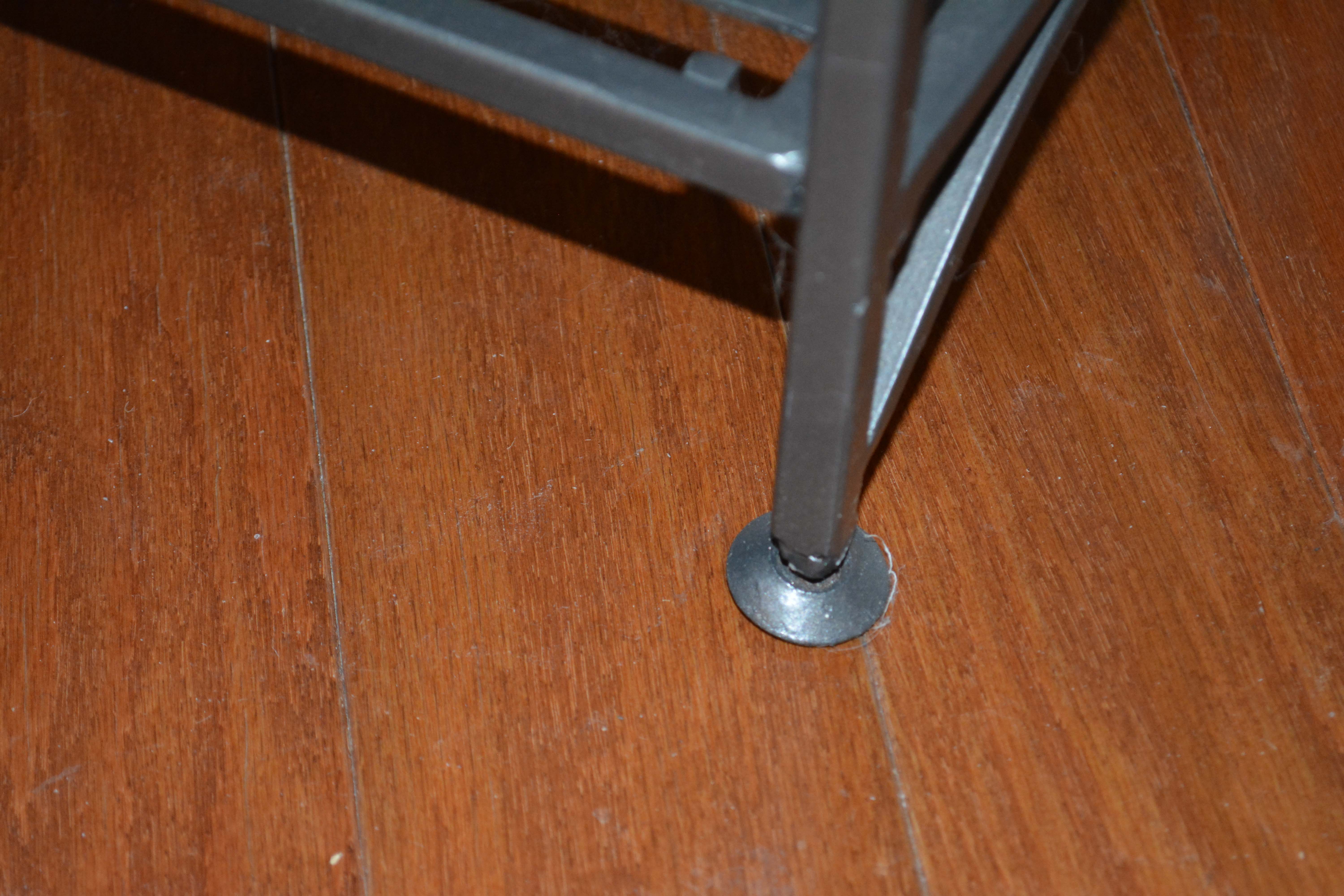 Three Folding Metal Shelving Units