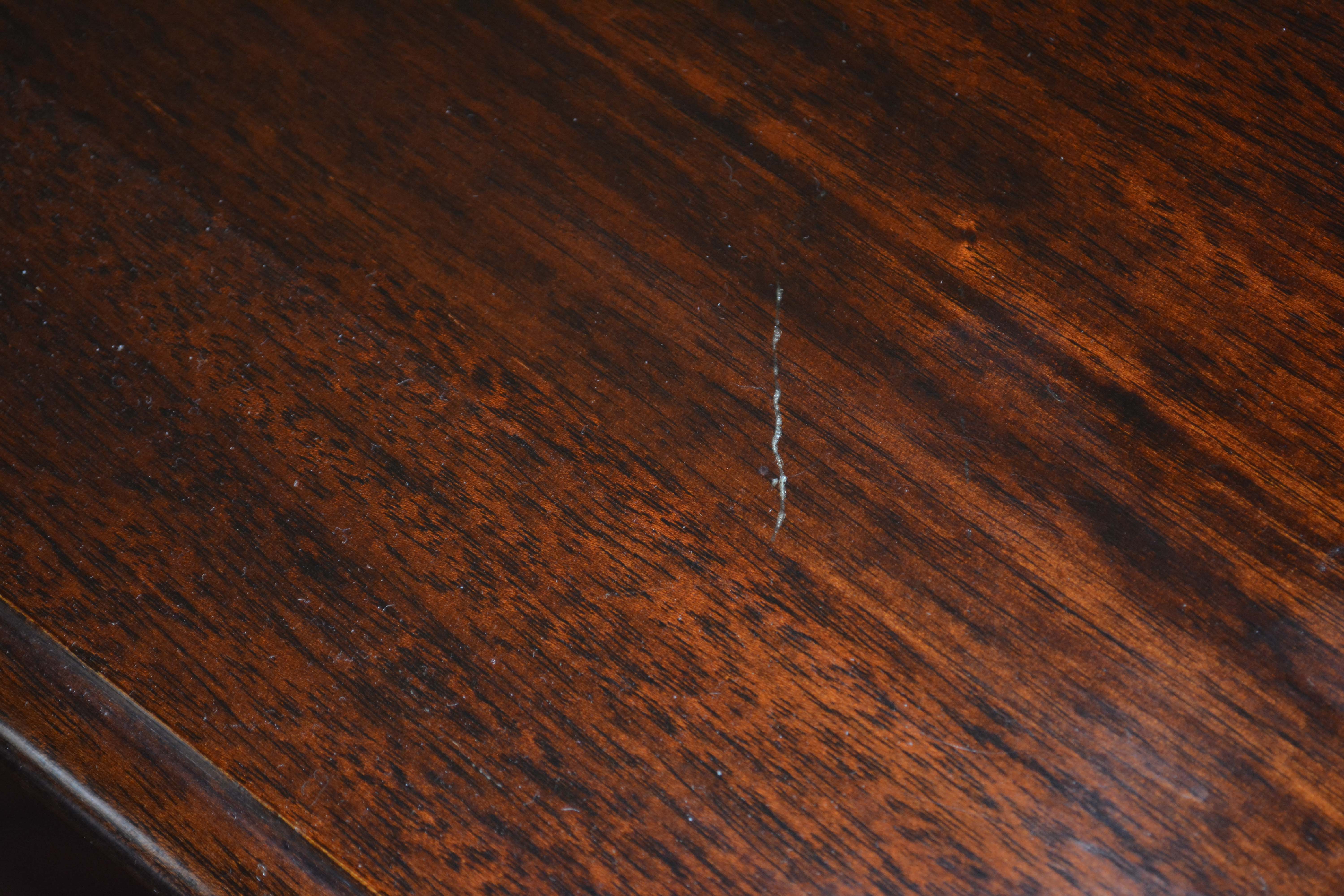 Stickley Federal Style Sofa Table with Stickley Stools