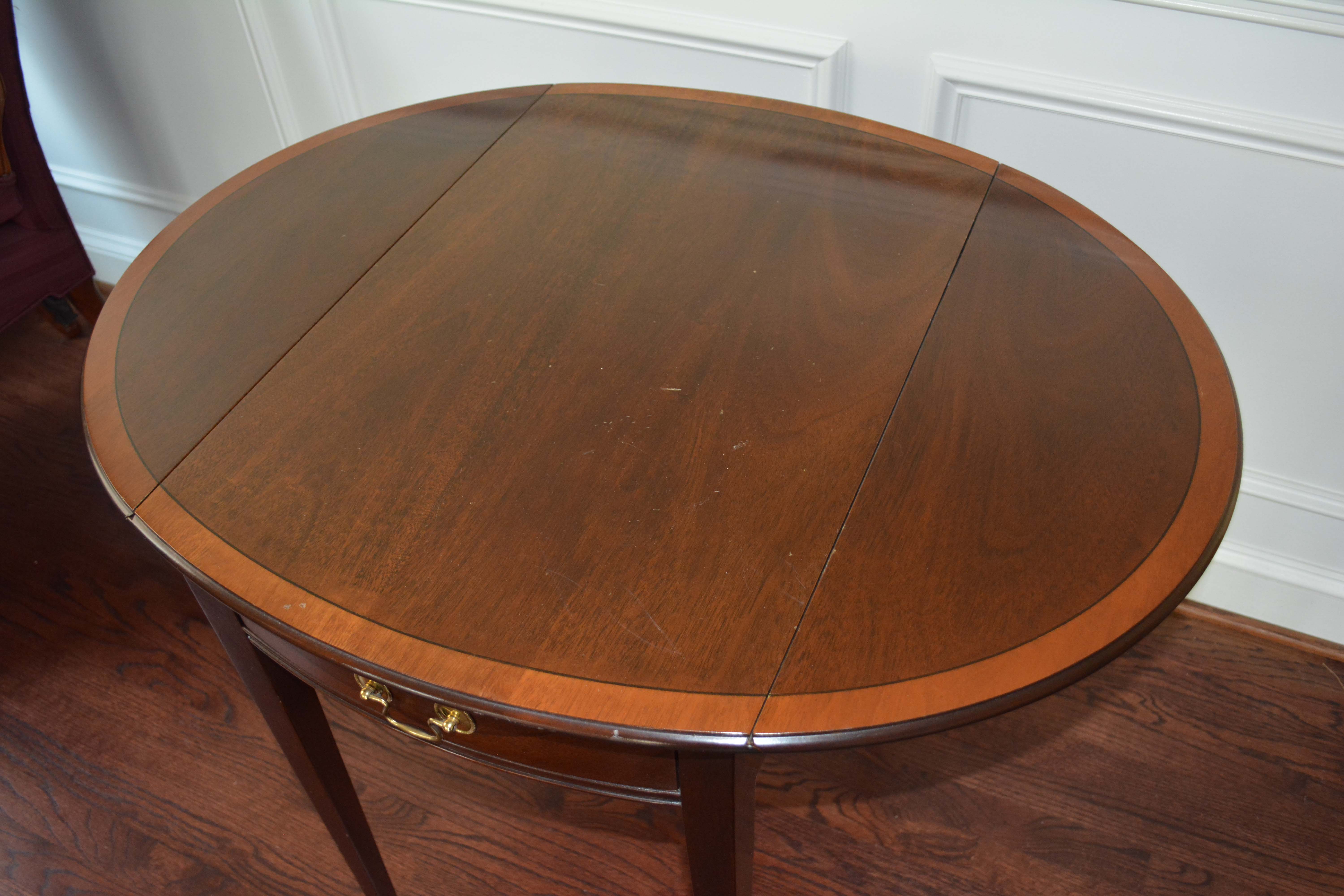 Pair of Federal Style End Tables by Stickley