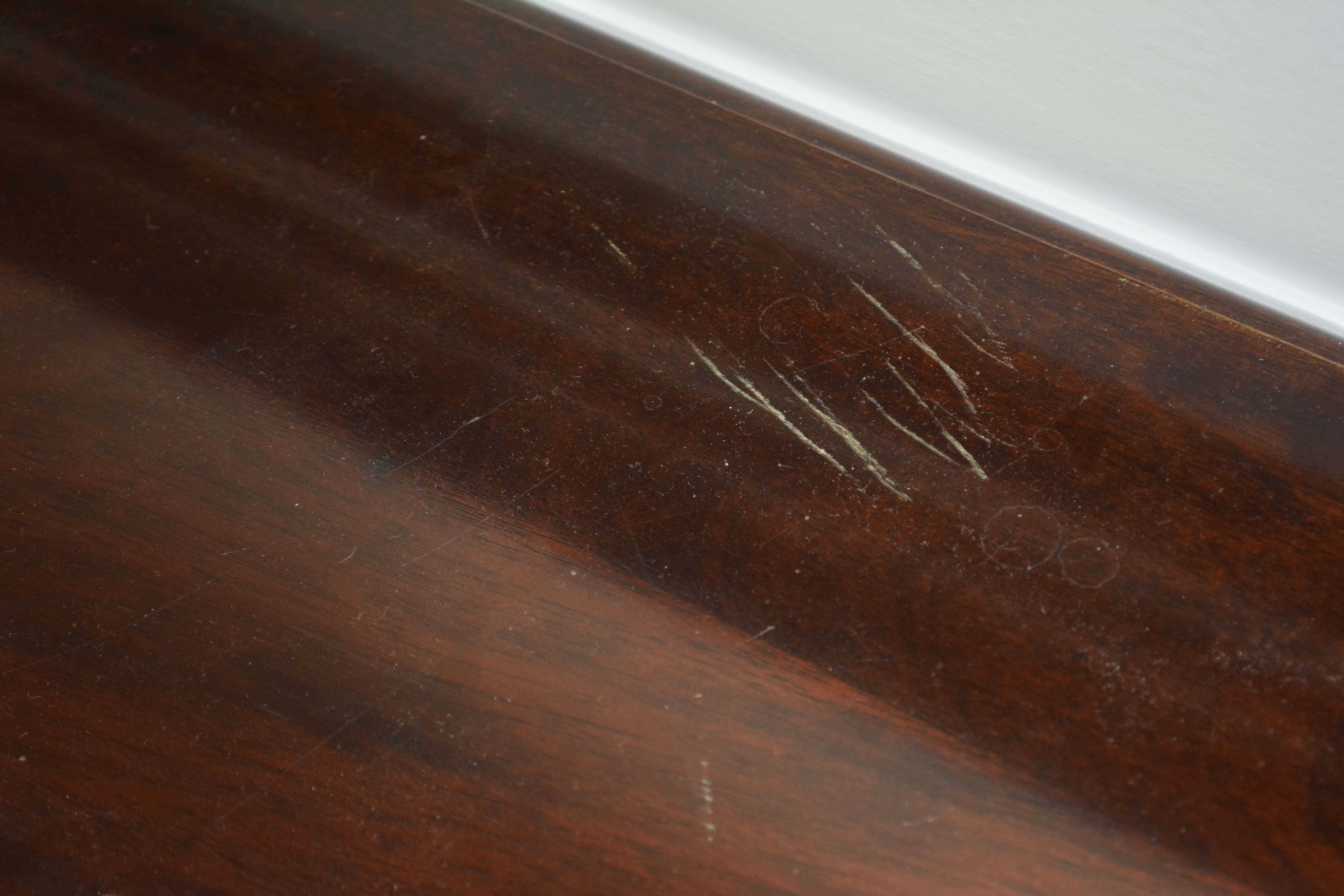 Stickley Federal Style Sofa Table with Stickley Stools