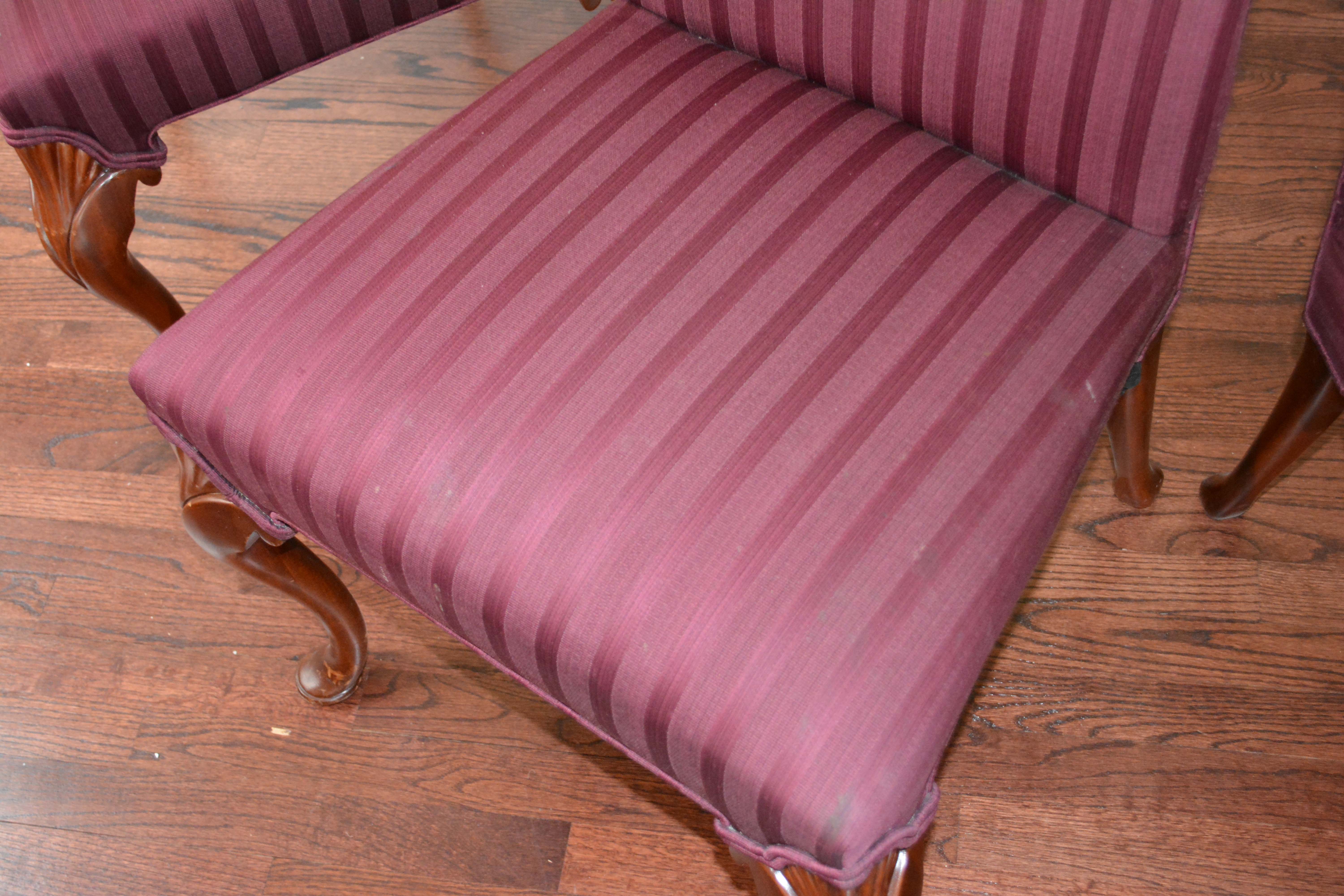 Set of Queen Anne Style Dining Chairs