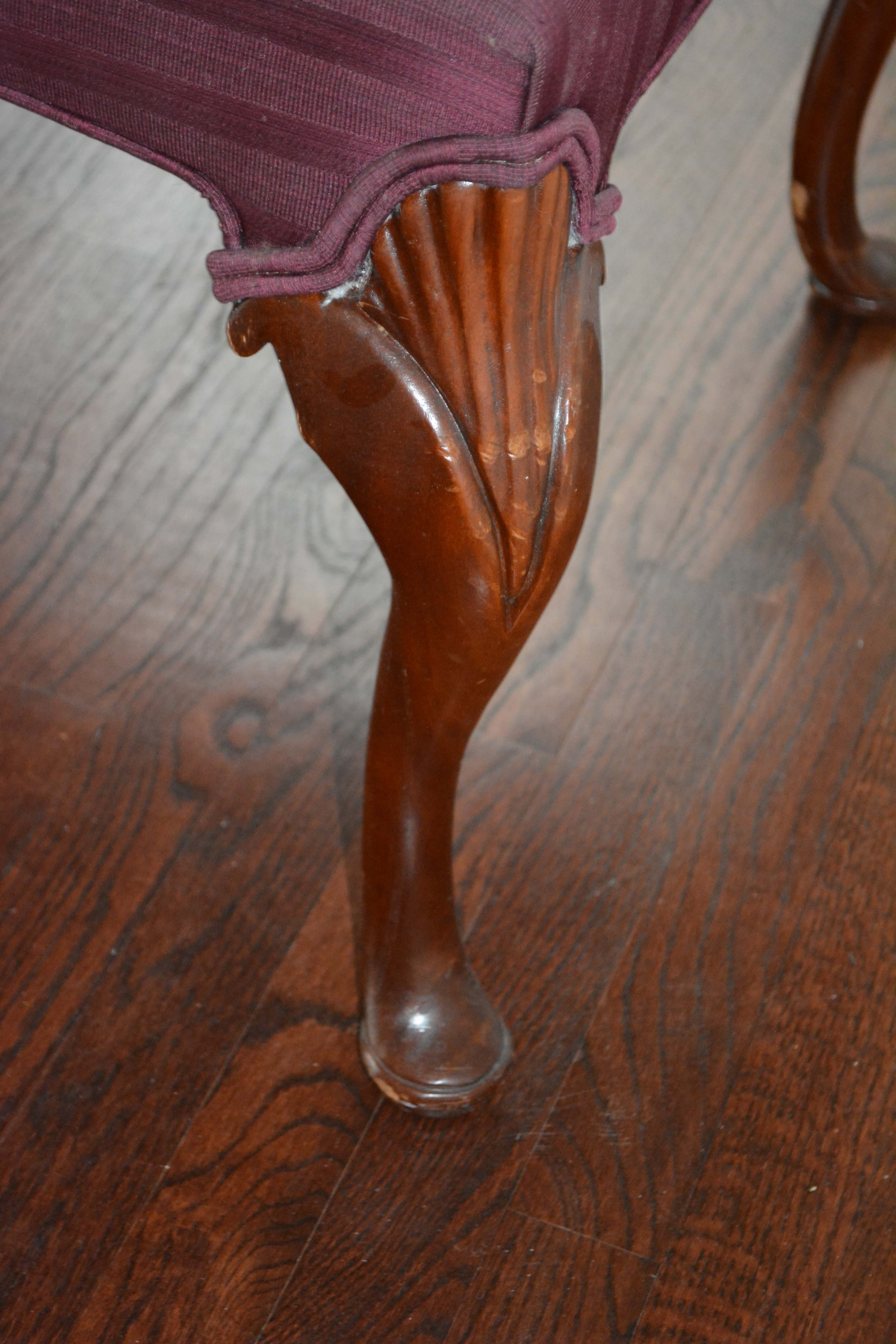 Set of Queen Anne Style Dining Chairs